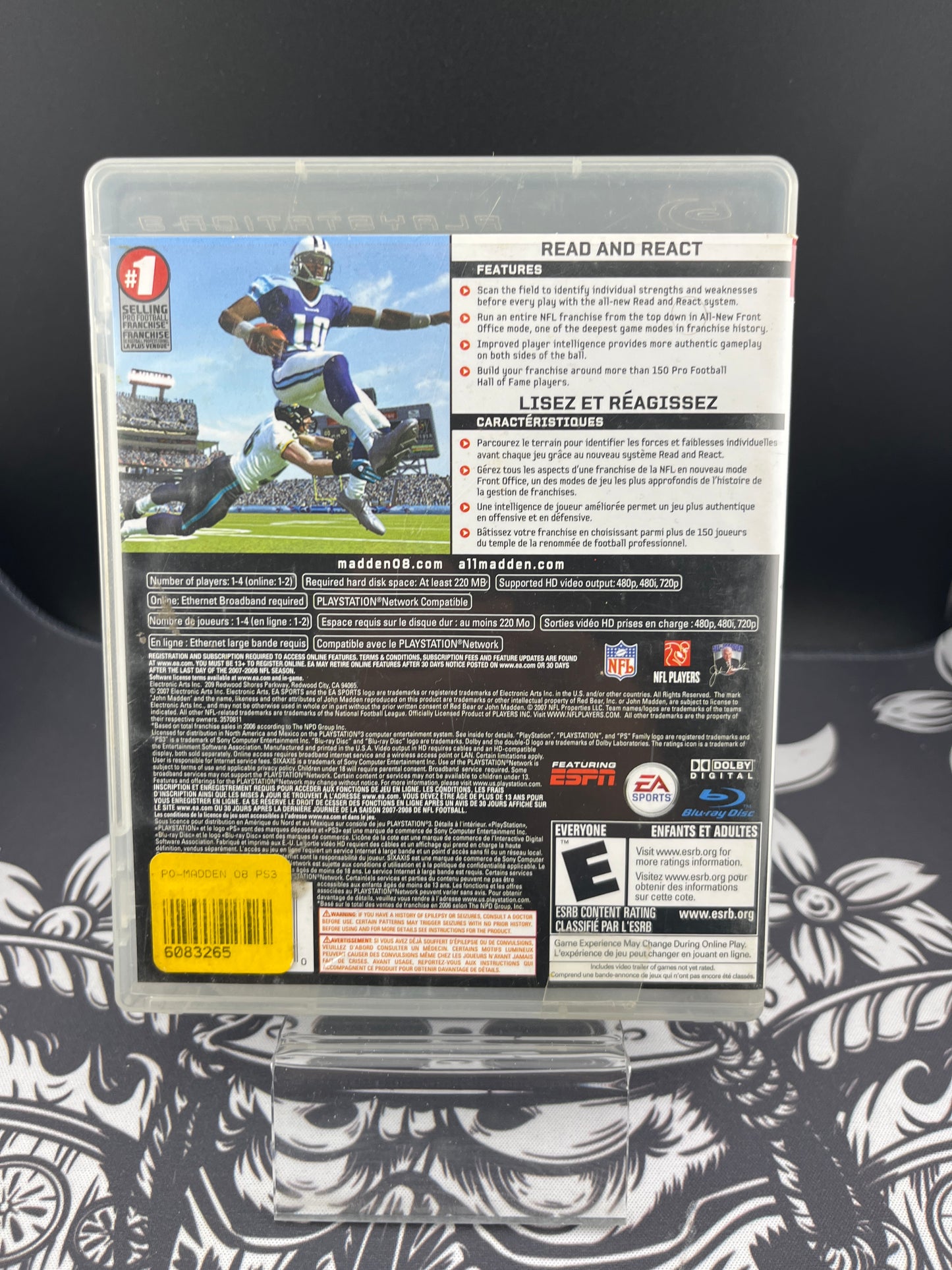 Madden 08 PS3 CIB