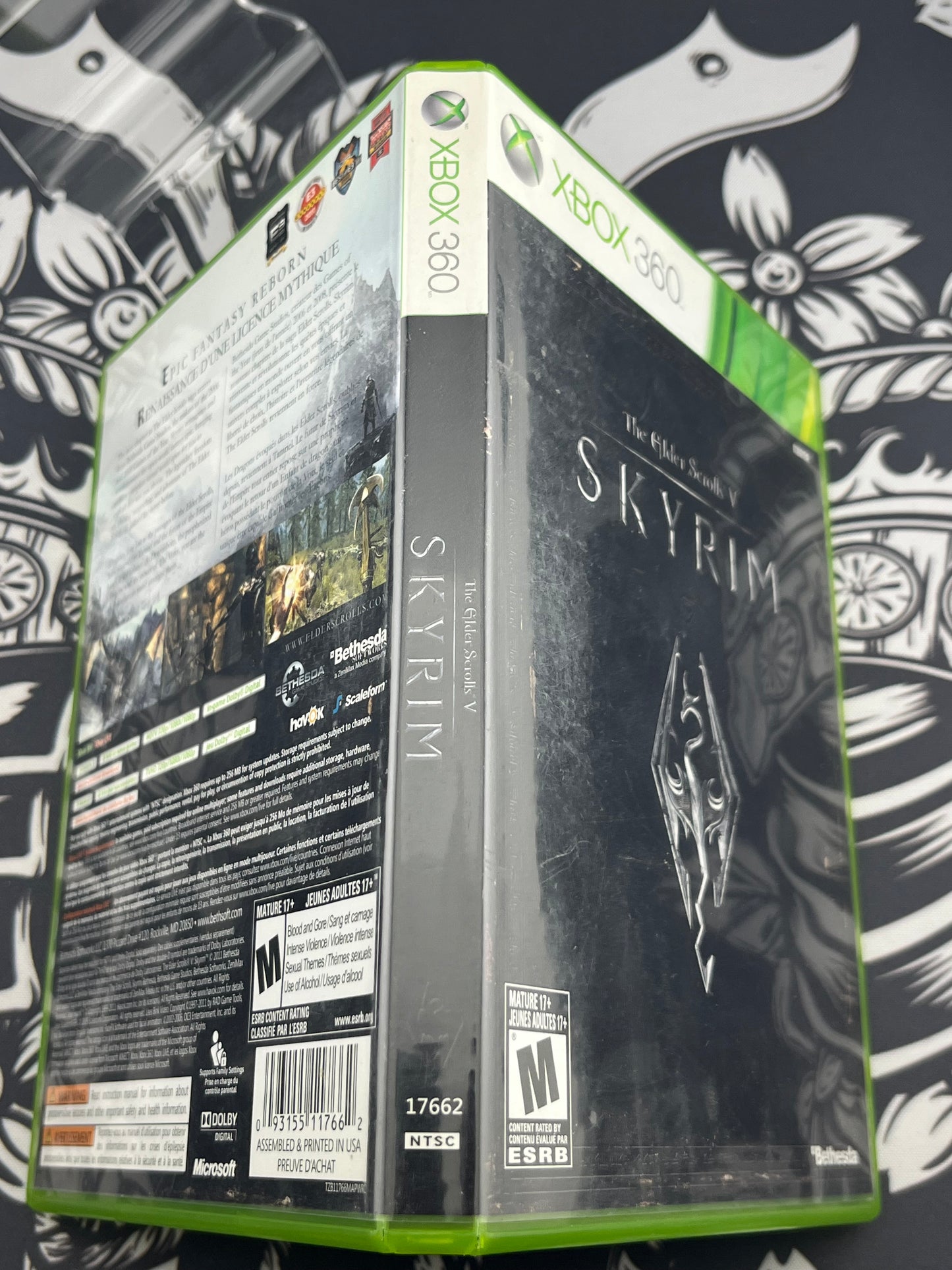 The Elder Scrolls V Skyrim Xbox 360 CIB