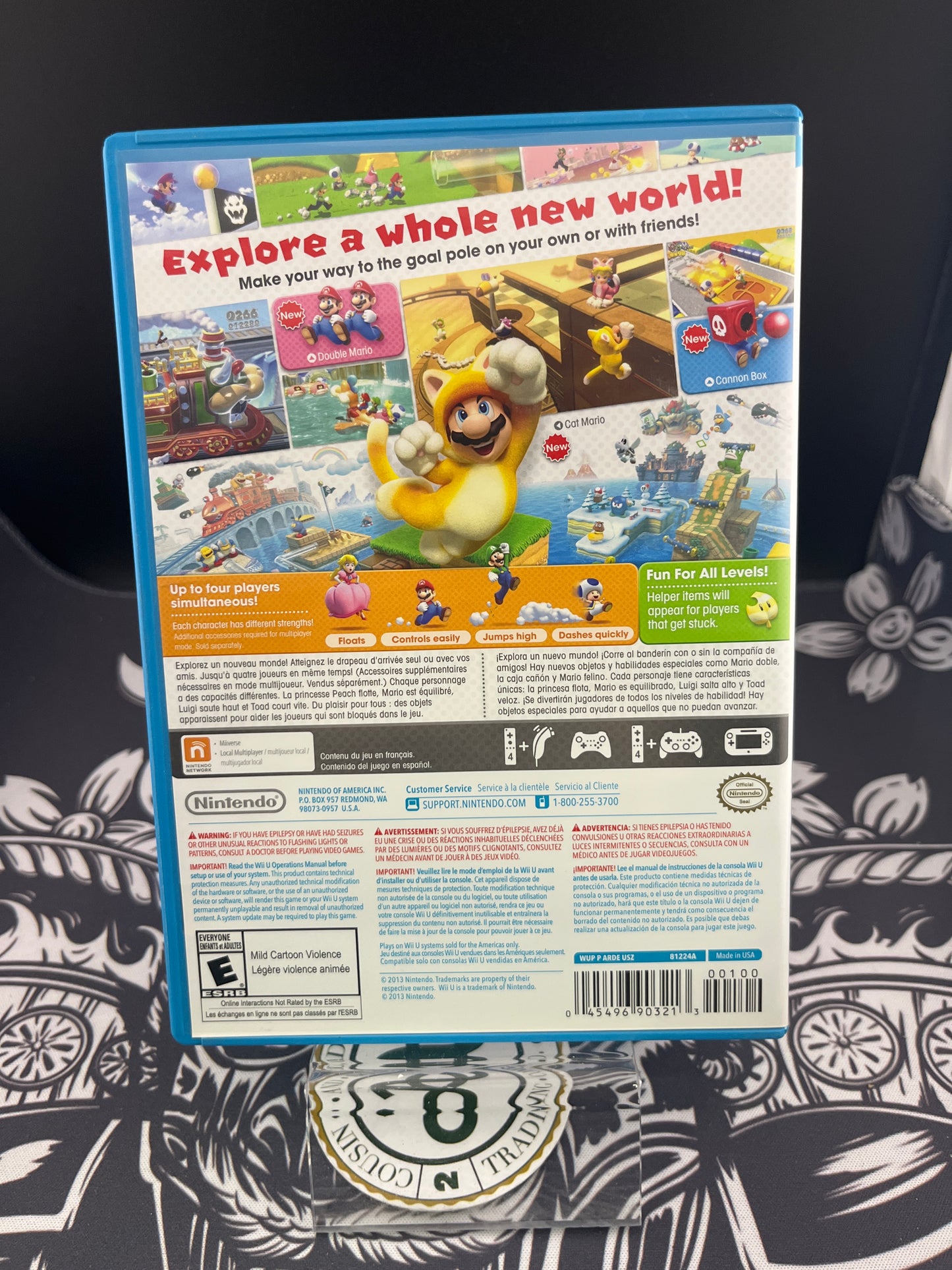 Super Mario 3D World Wii U CIB