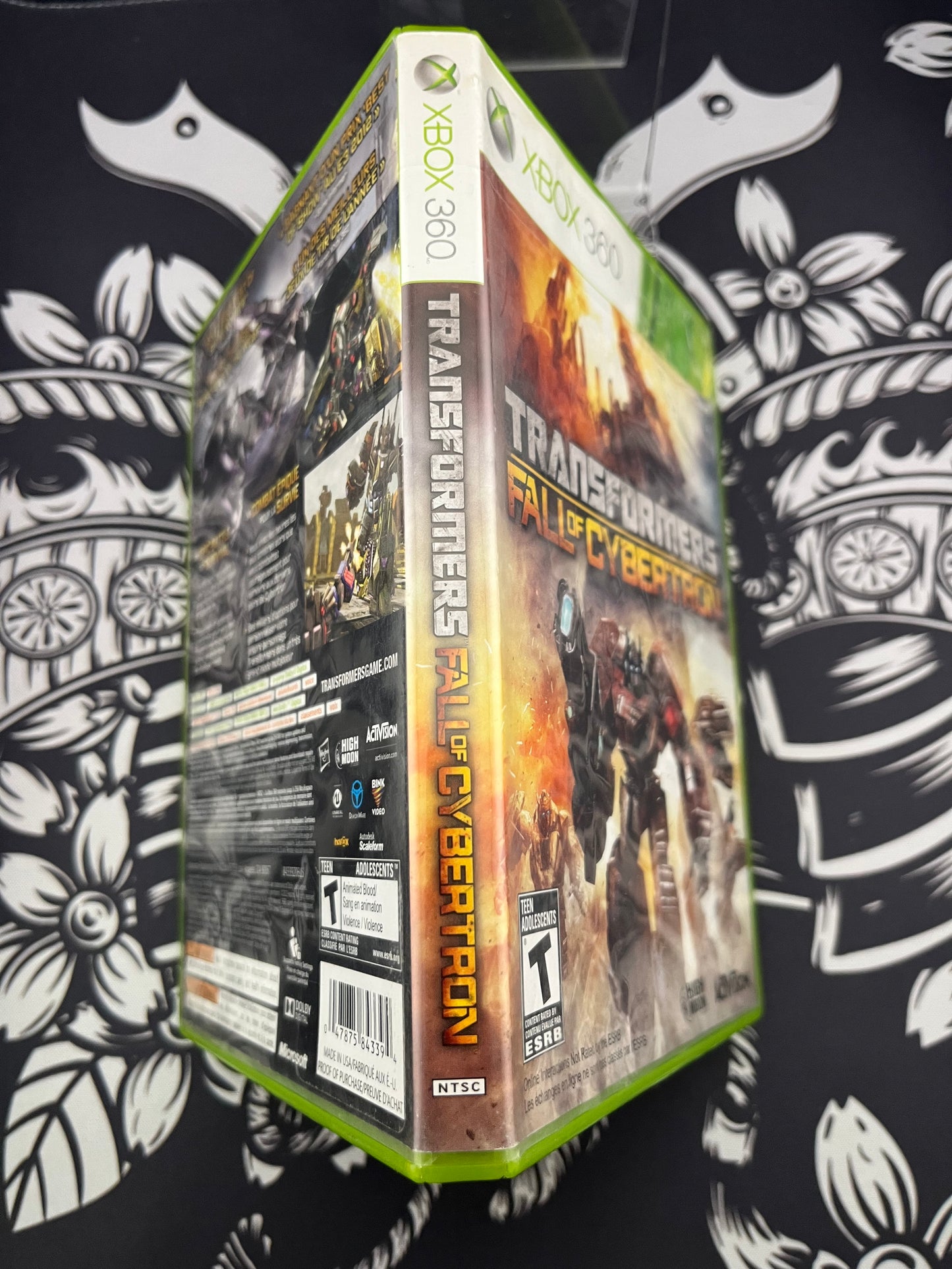 Transformers Fall of Cybertron Xbox 360 No Manual