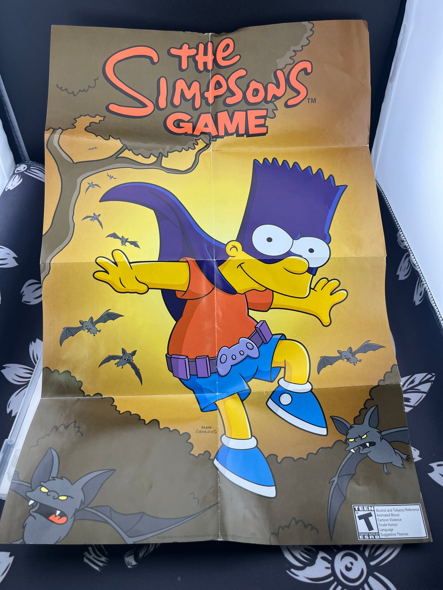 The Simpsons Game PS3 + Poster - No Manual