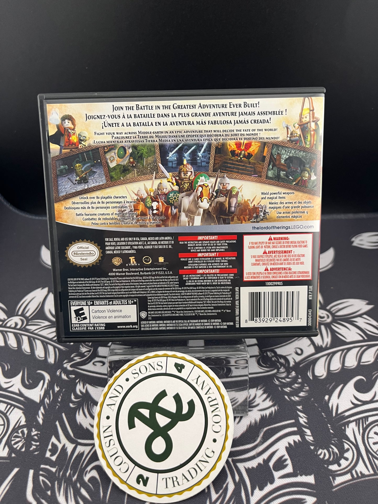Lego Lord of the Rings DS CIB