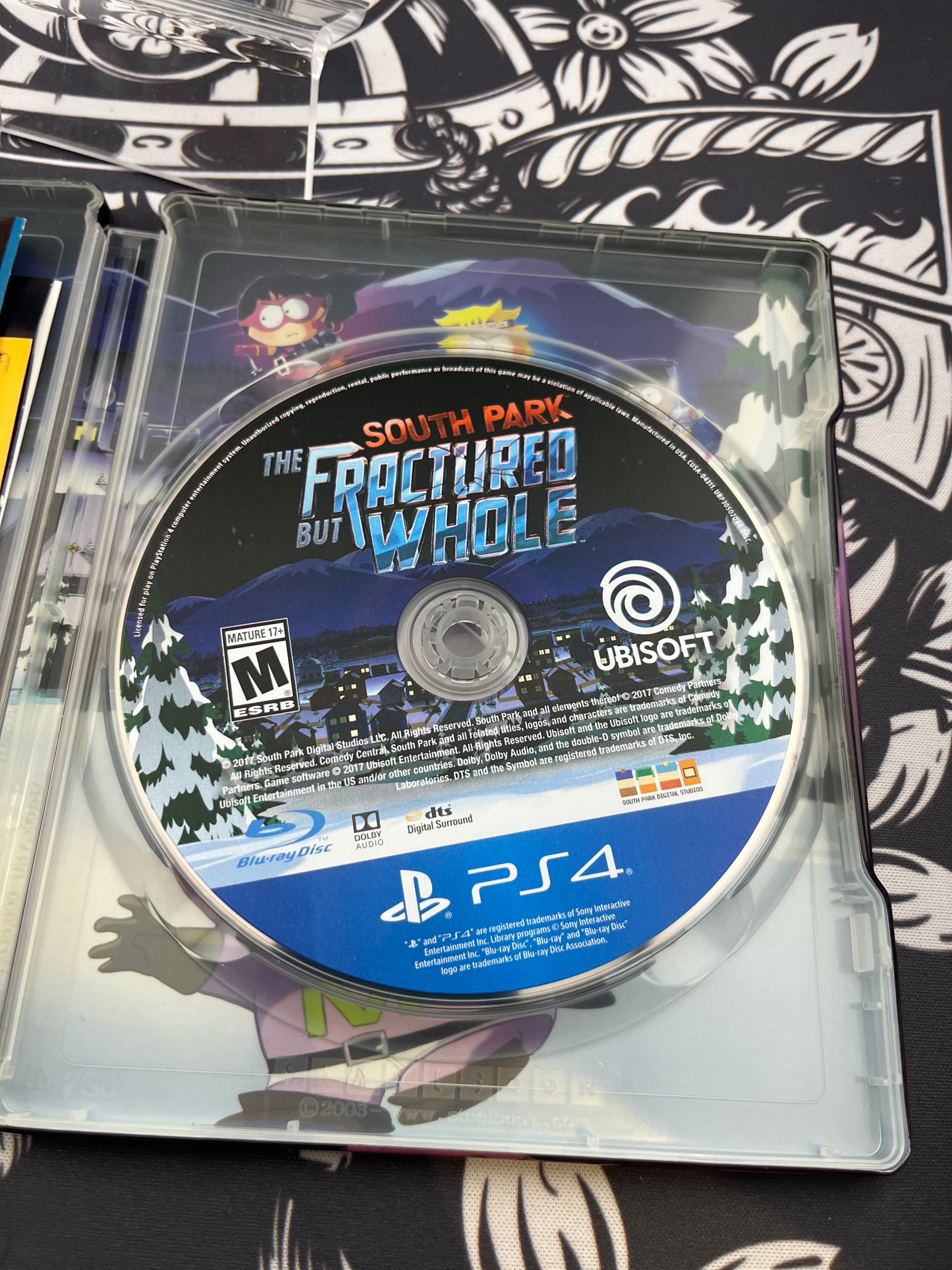 The South Park The Fractured but Whole Steelbook PS4 CIB