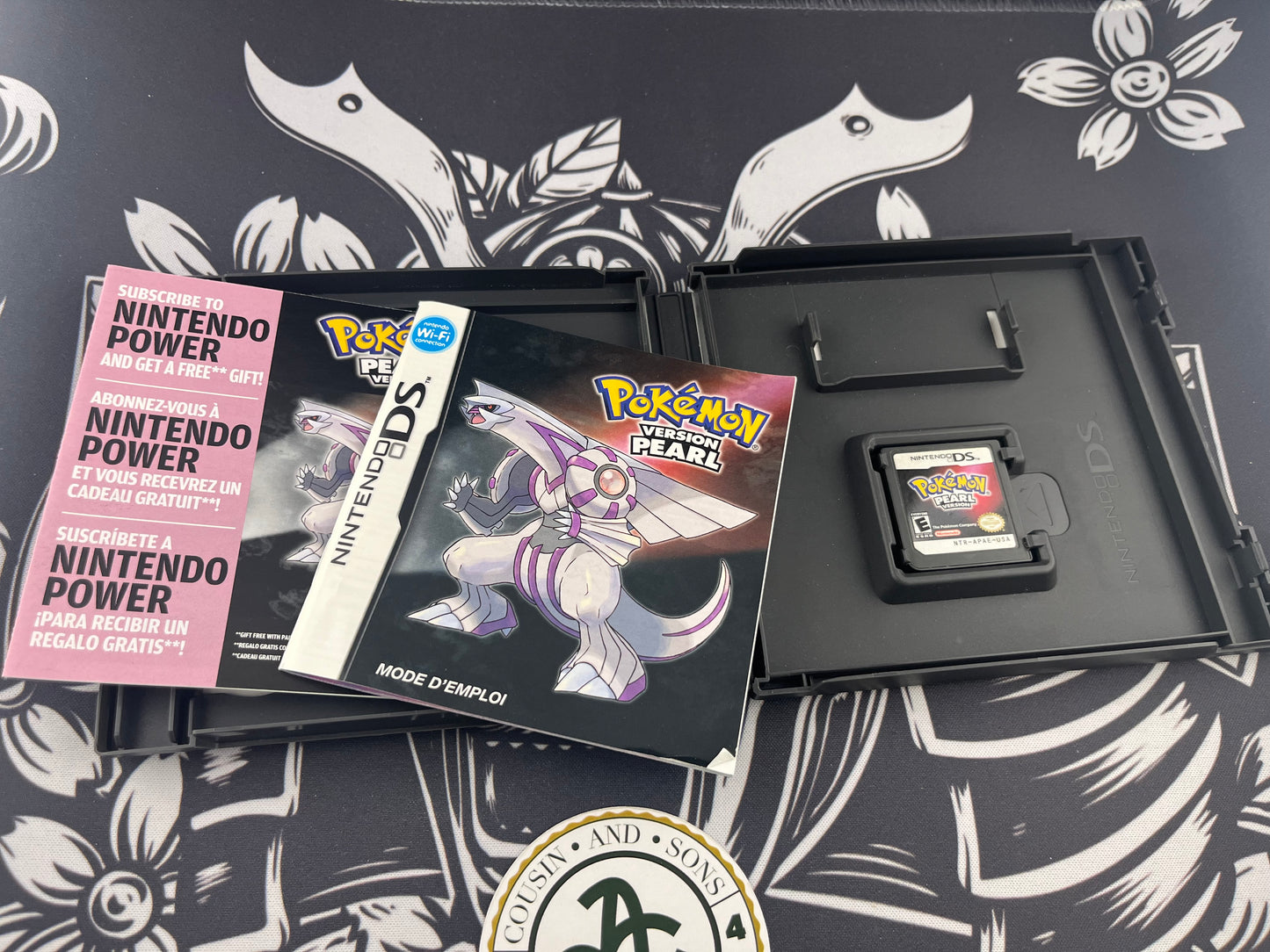 Pokémon Pearl ds french manual only