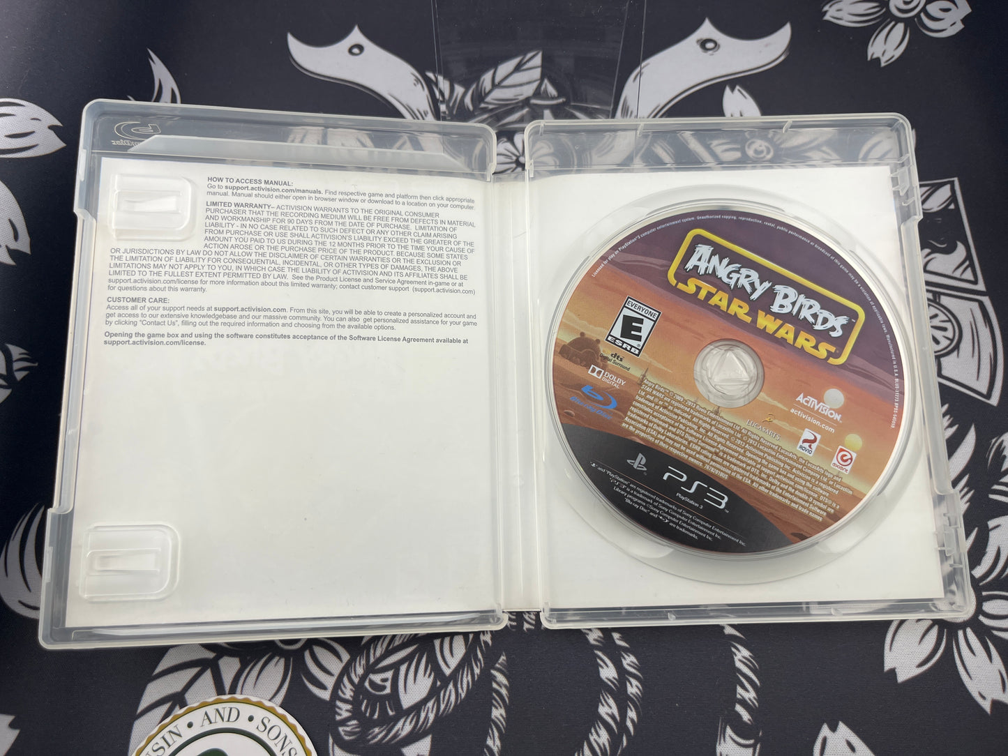 Angry Birds Star Wars PS3 No Manual