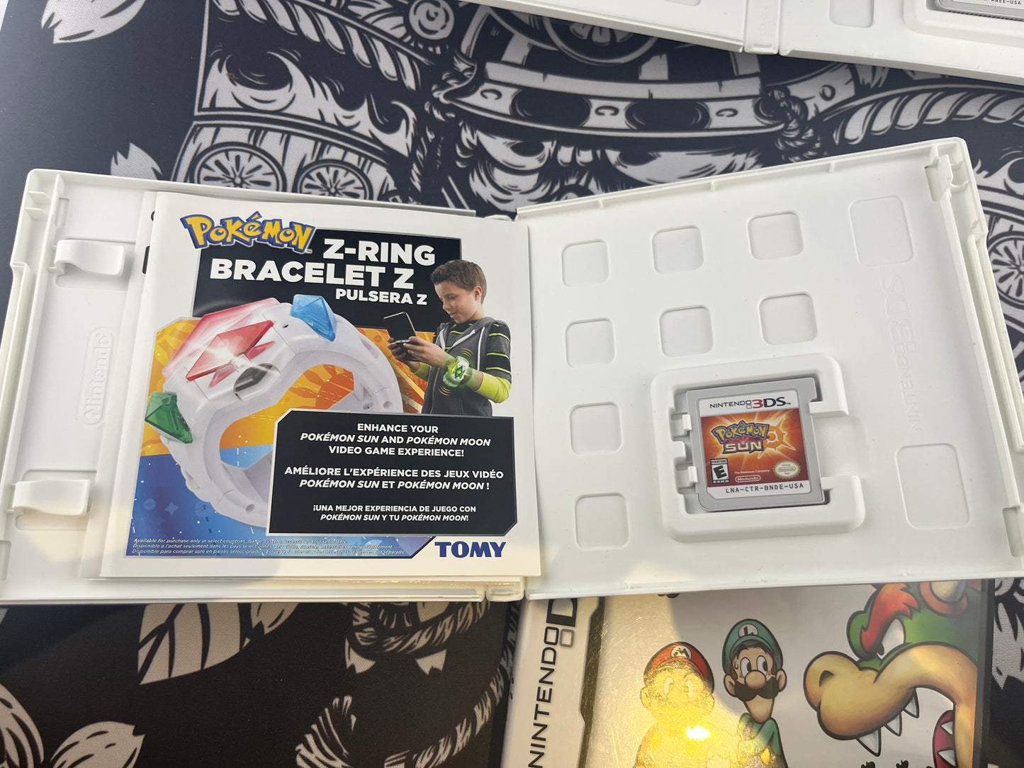New Nintendo 3DS Xl Red with 3 games