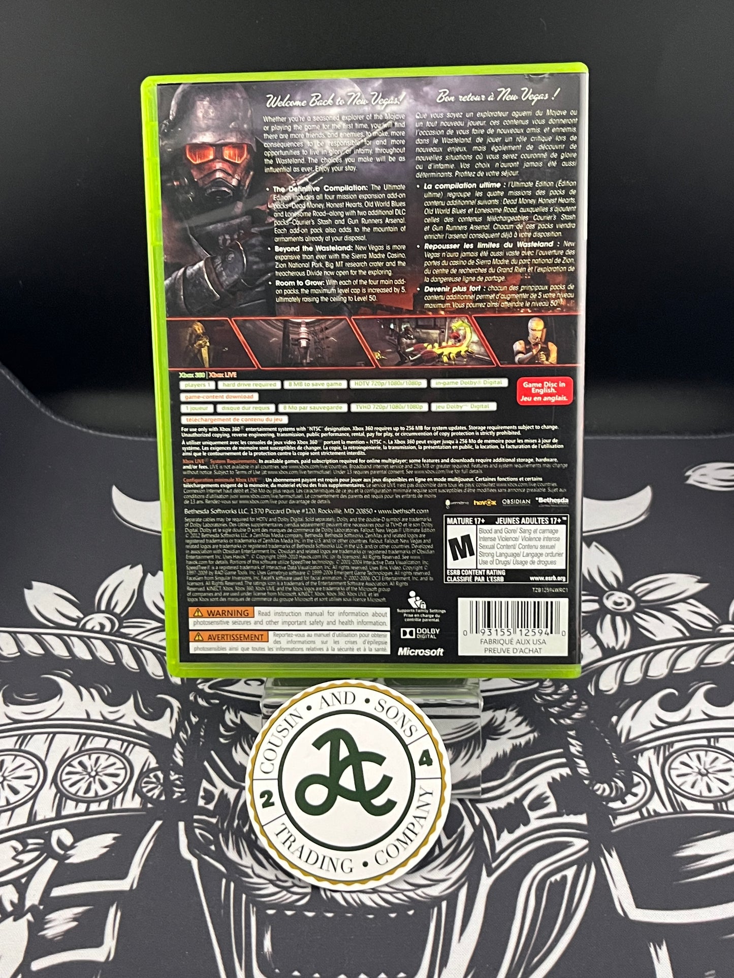 Fallout New Vegas Ultimate Edition Xbox 360 CIB