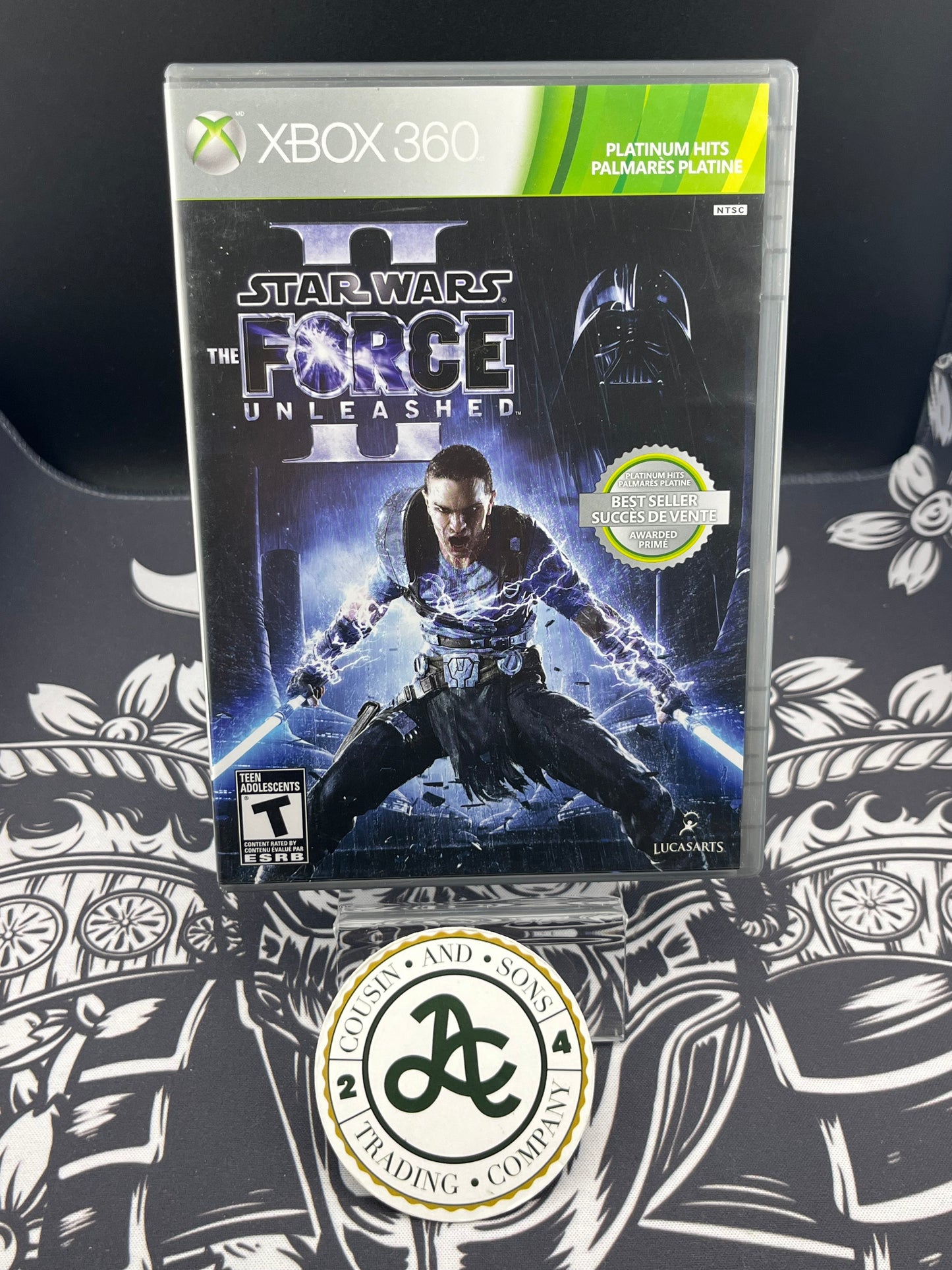 Star Wars the Force Unleashed 2 Platinum Hits Xbox 360 CIB