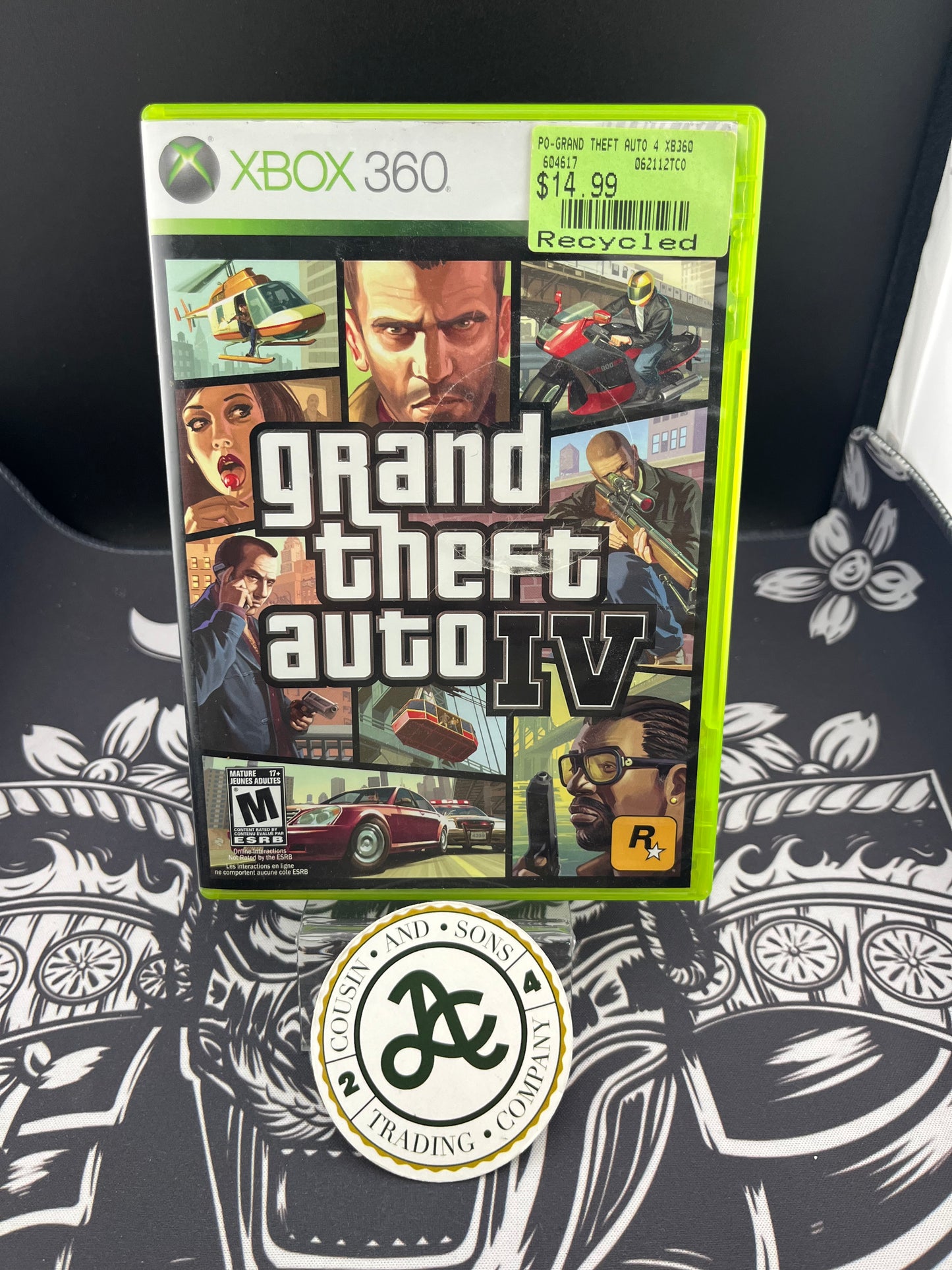 Grand Theft Auto IV GTA 4 Xbox 360 No Manual