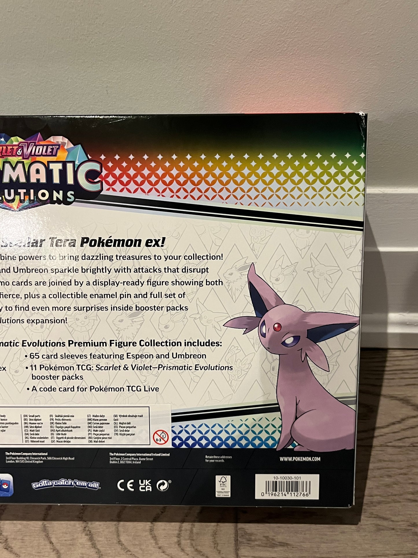Pokemon Prismatic Evolutions Premium Figure Collection