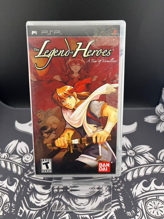 The Legend of Heroes A Tear of Vermillion PSP CIB
