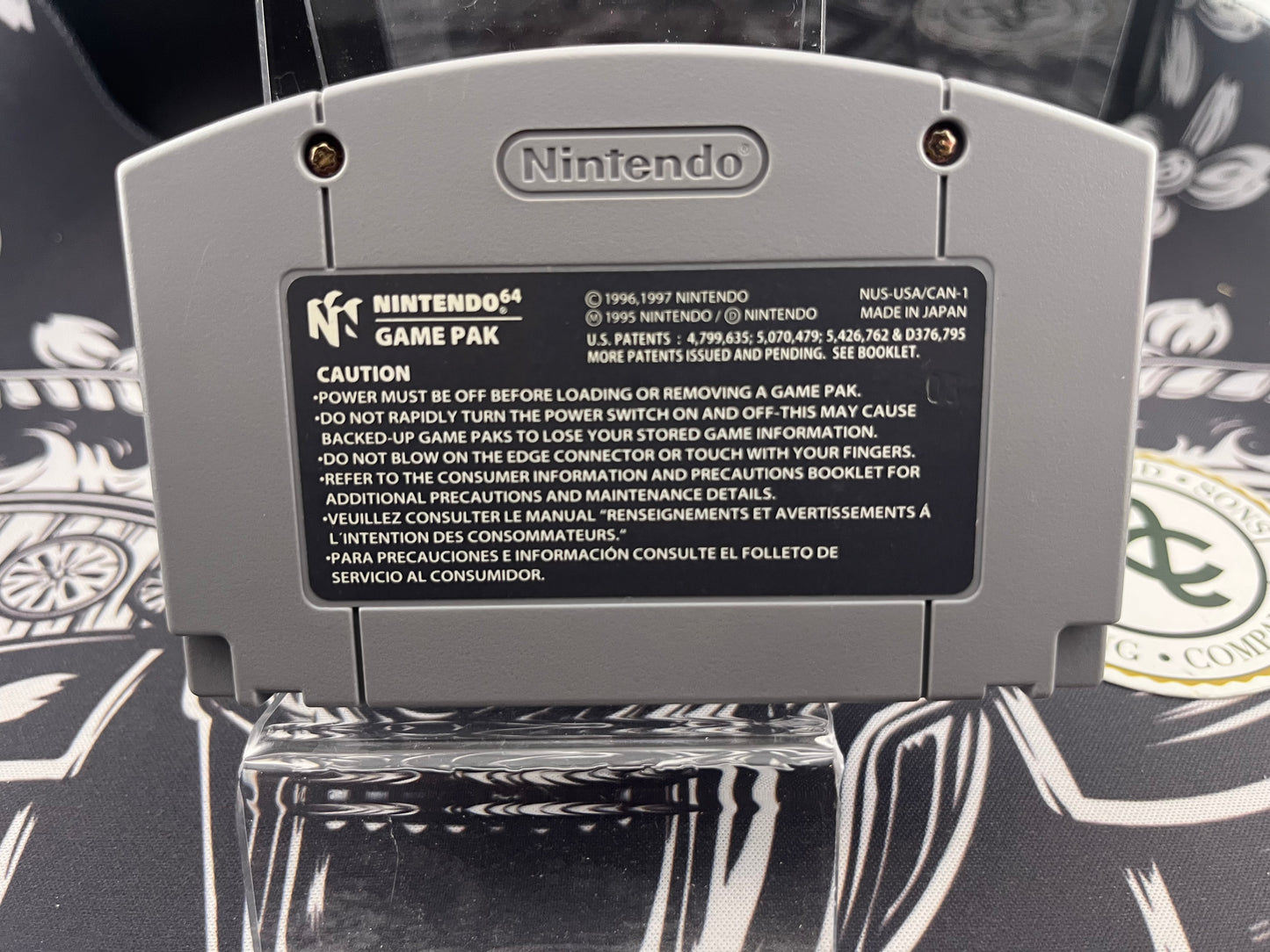 Mario Tennis N64 CIB