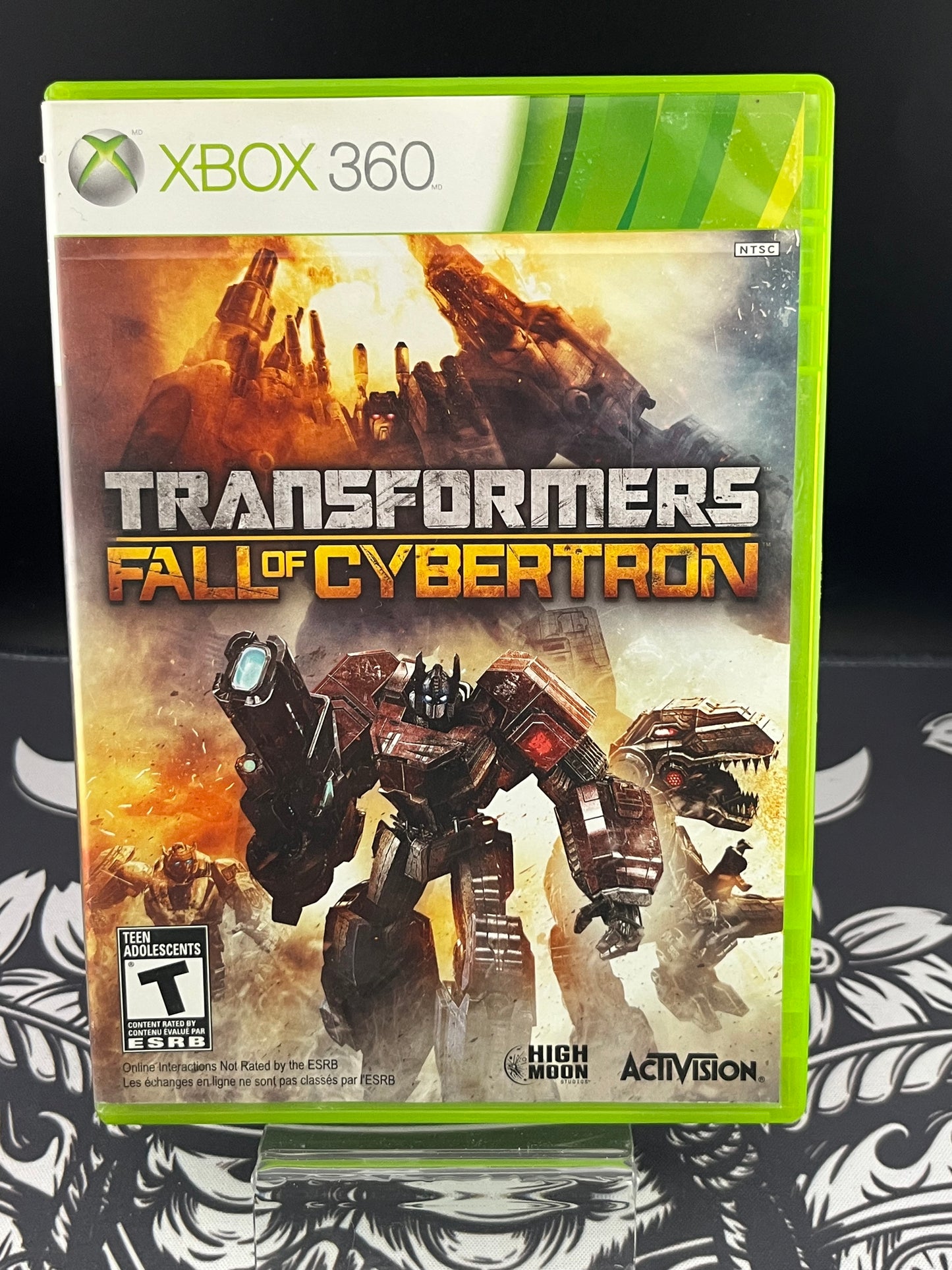 Transformers Fall of Cybertron Xbox 360 No Manual