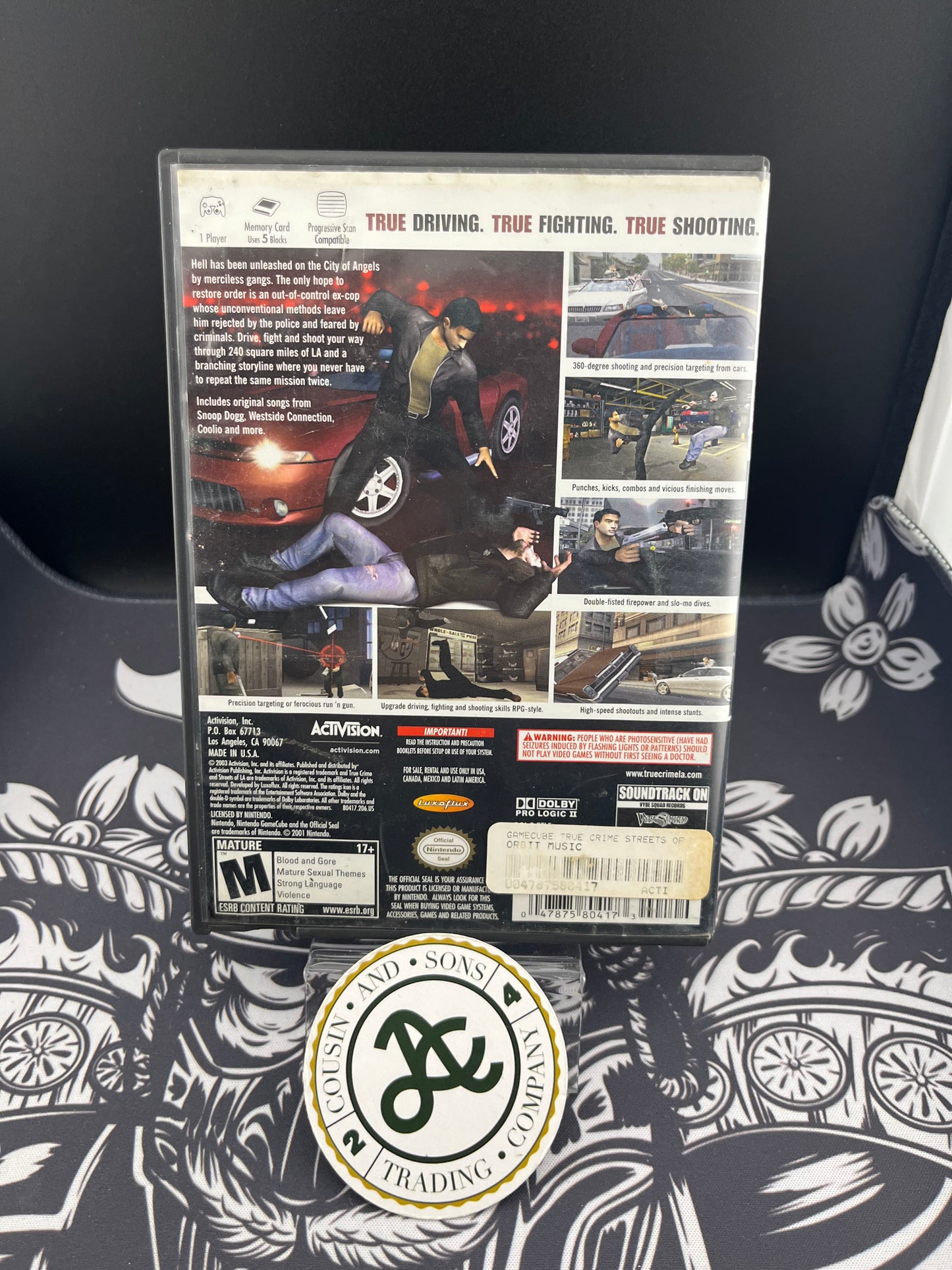 True Crime Streets of LA GameCube CIB