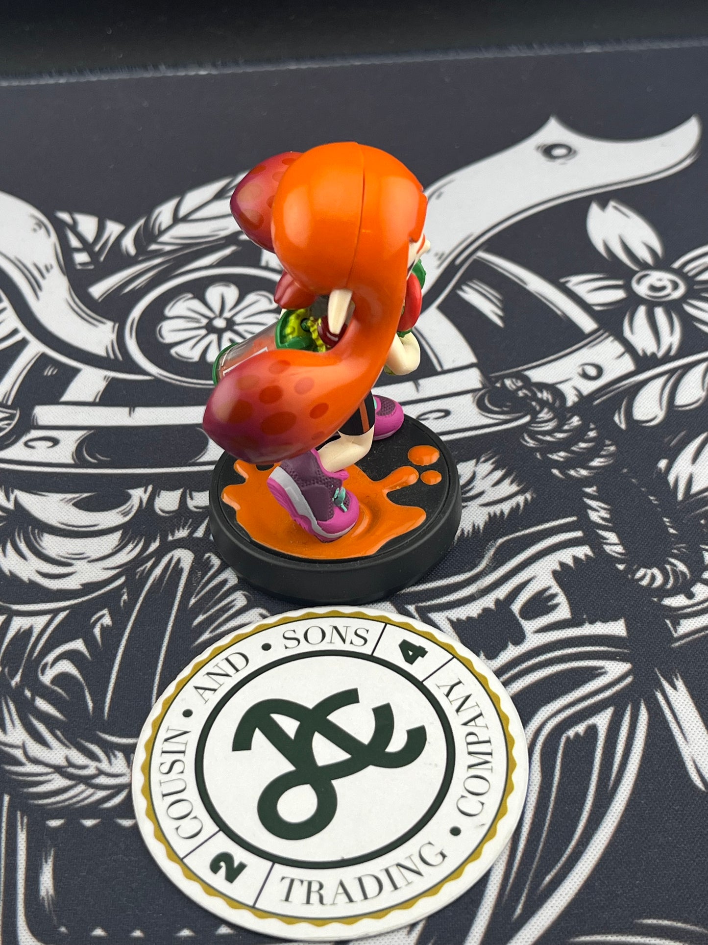 Inkling Orange Amiibo Loose