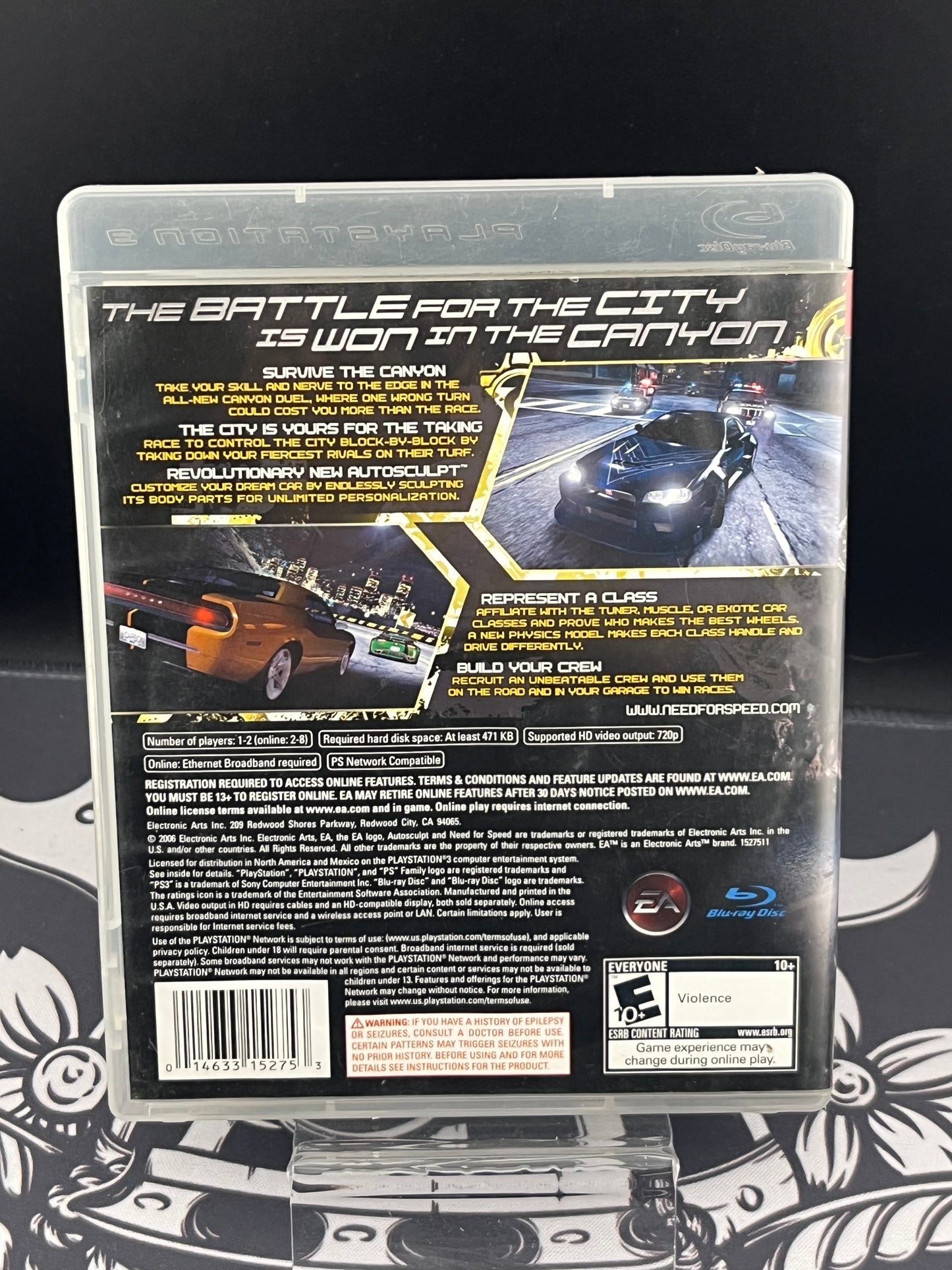 Need For Speed Carbon PS3 CIB
