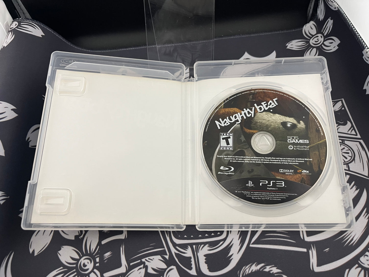 Naughty Bear PS3 No Manual