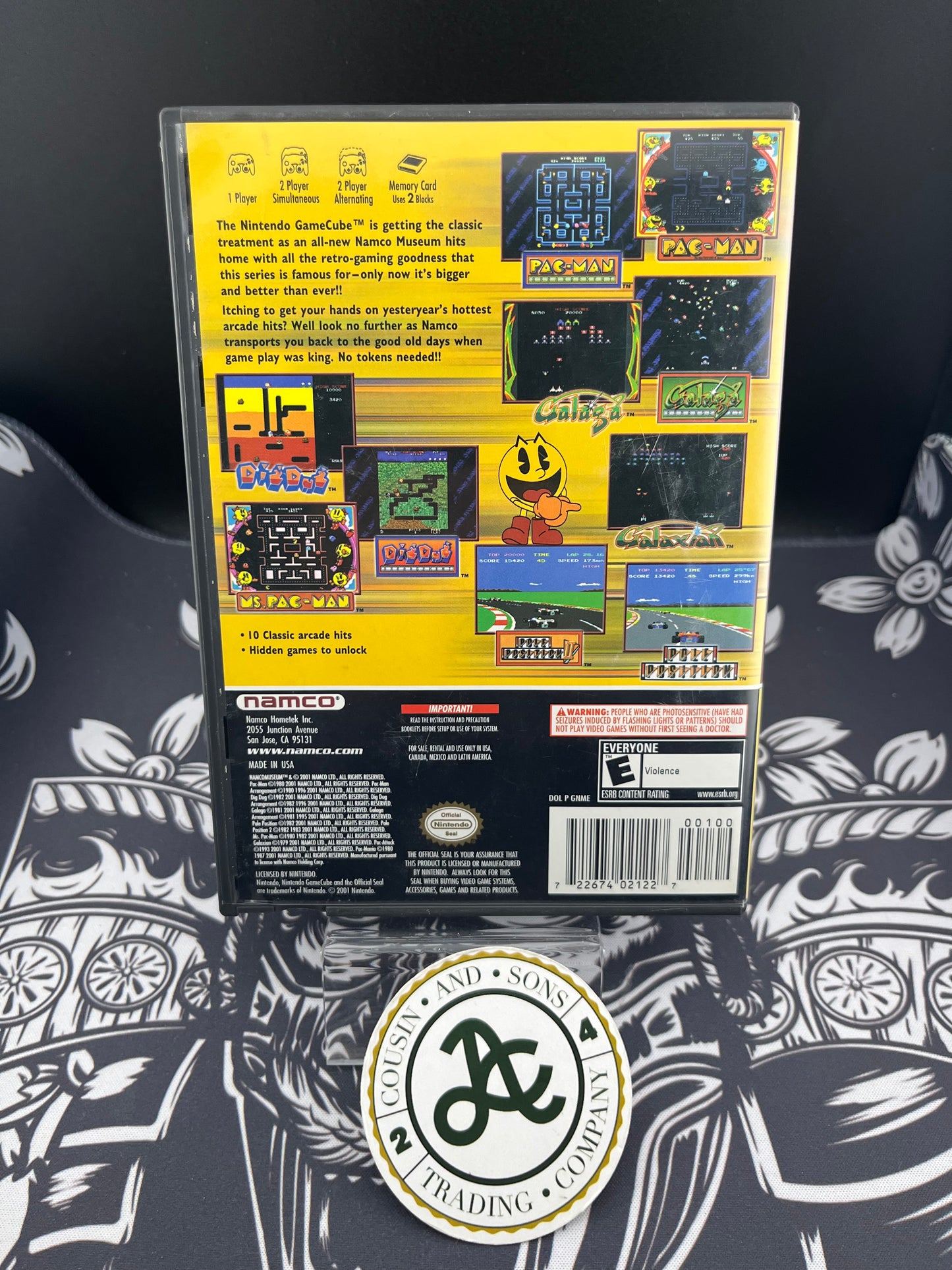 Namco Museum PC GameCube CIB
