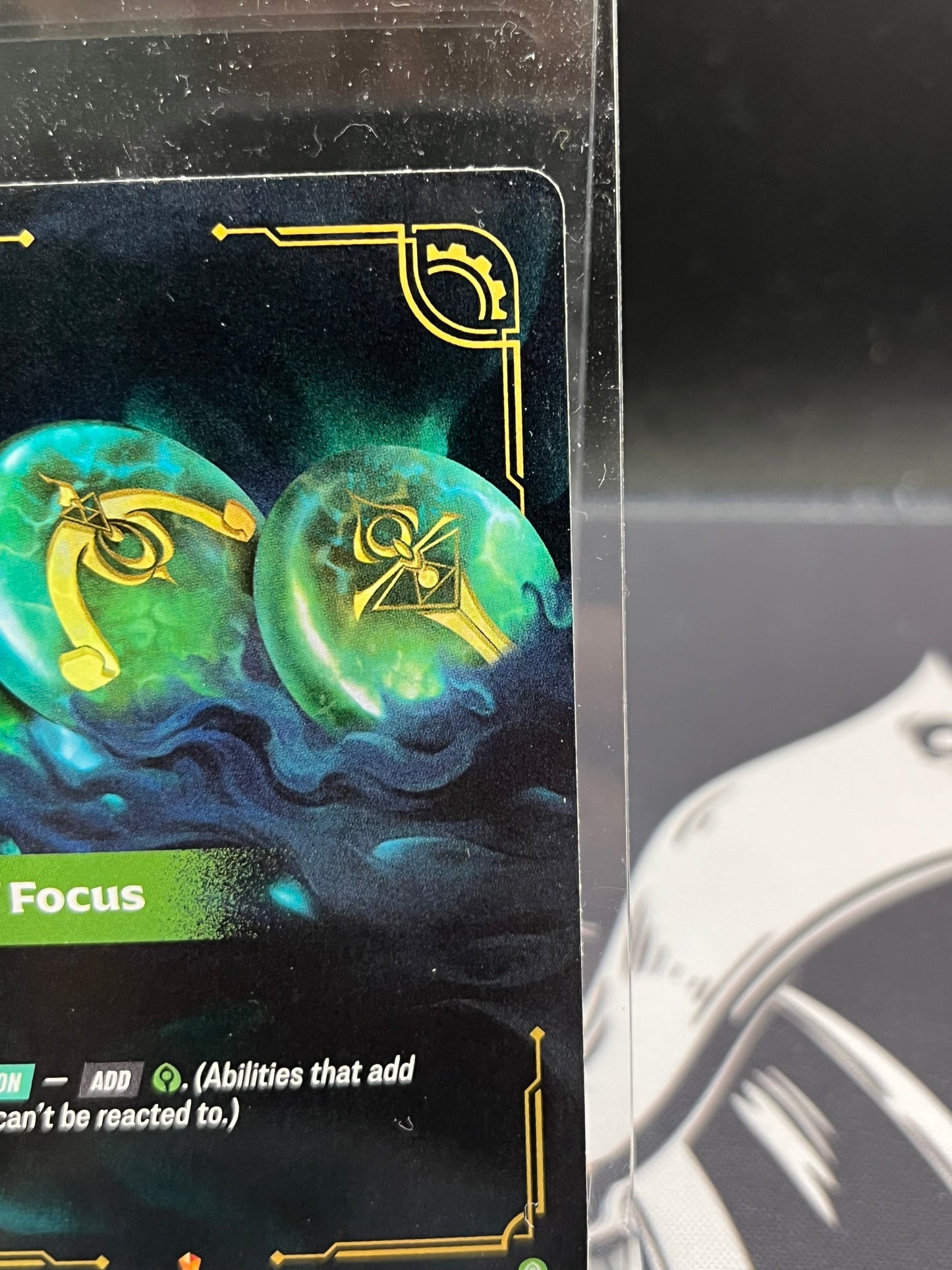 Seal of Focus Riftbound TCG League of Legends 081/298 Origins NM FOIL