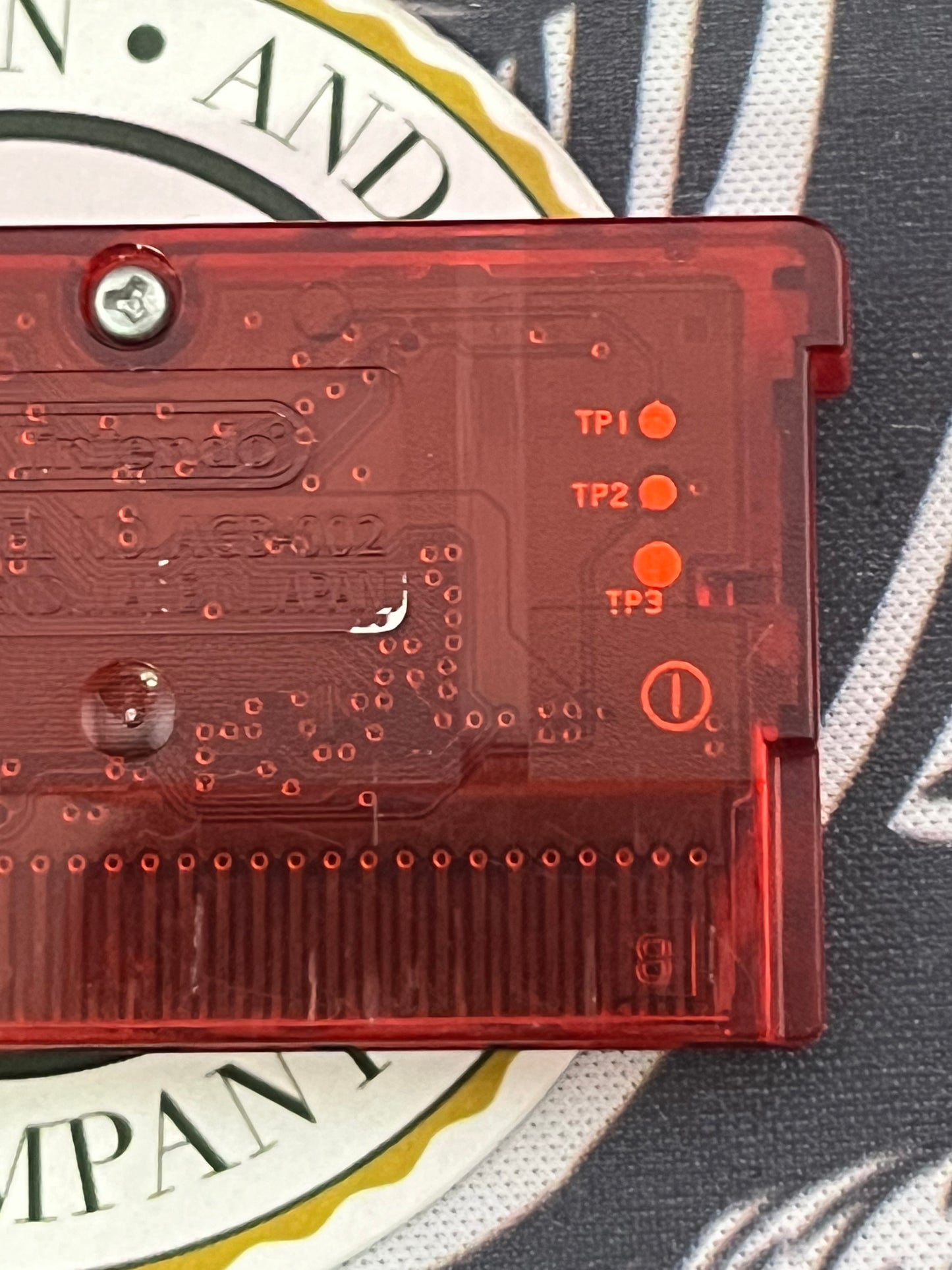 Pokémon Ruby GBA - Box and Manual