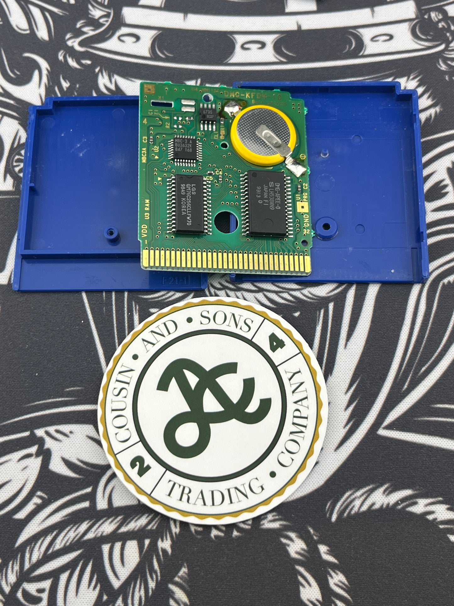 Pokémon Blue GBC Loose First Print