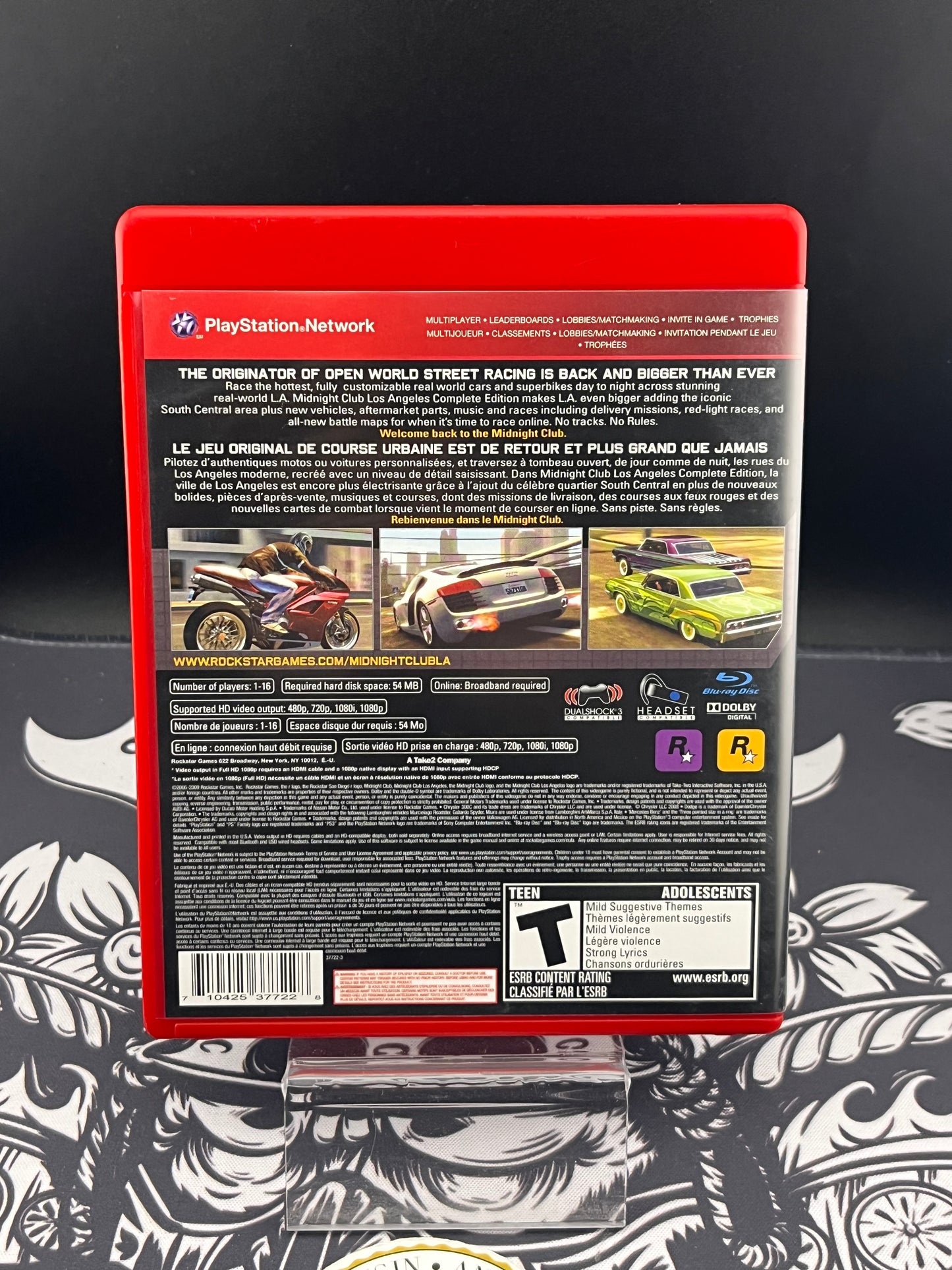 Midnight Club Los Angeles Complete Edition GH PS3 CIB