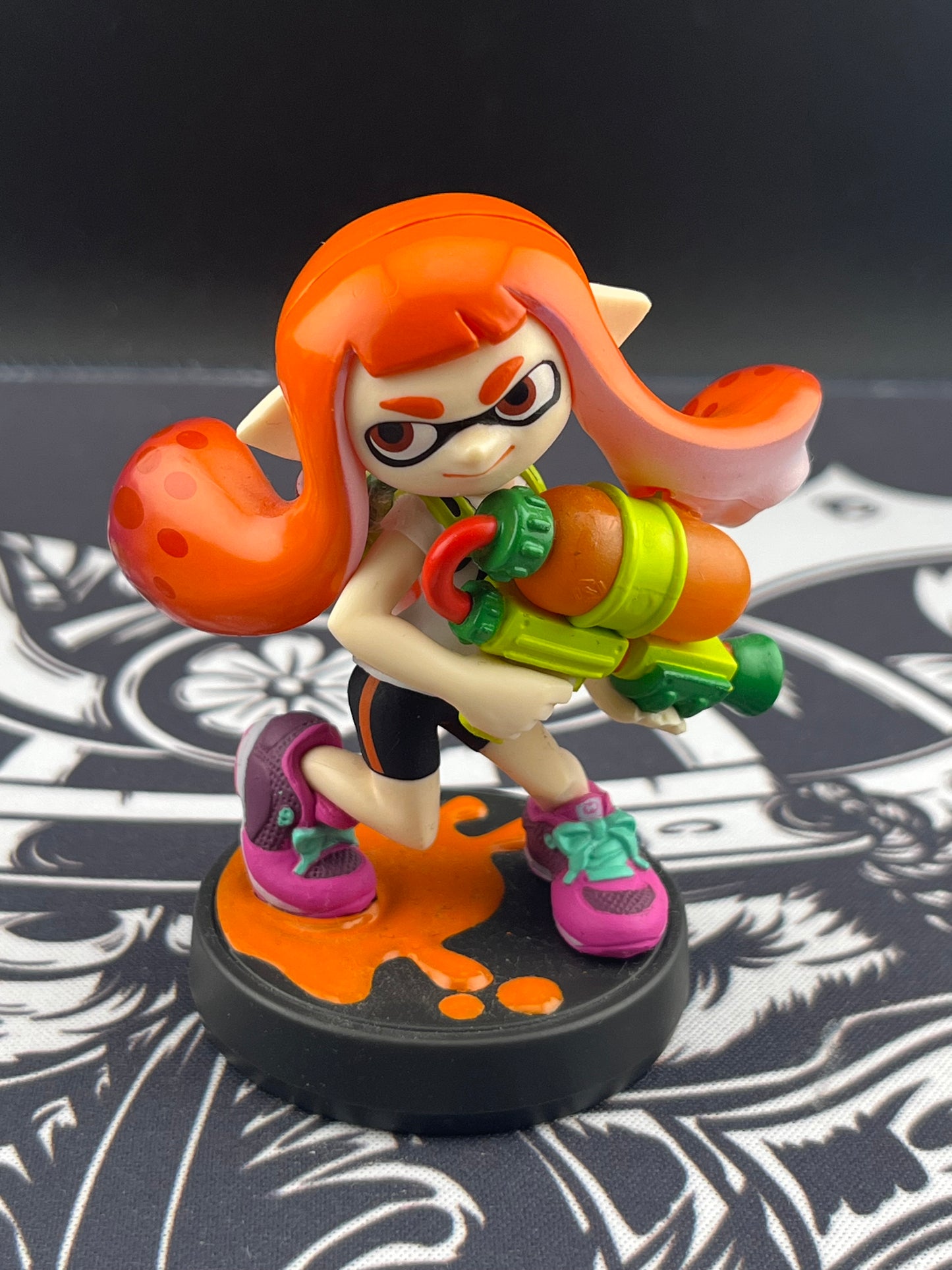 Inkling Orange Amiibo Loose