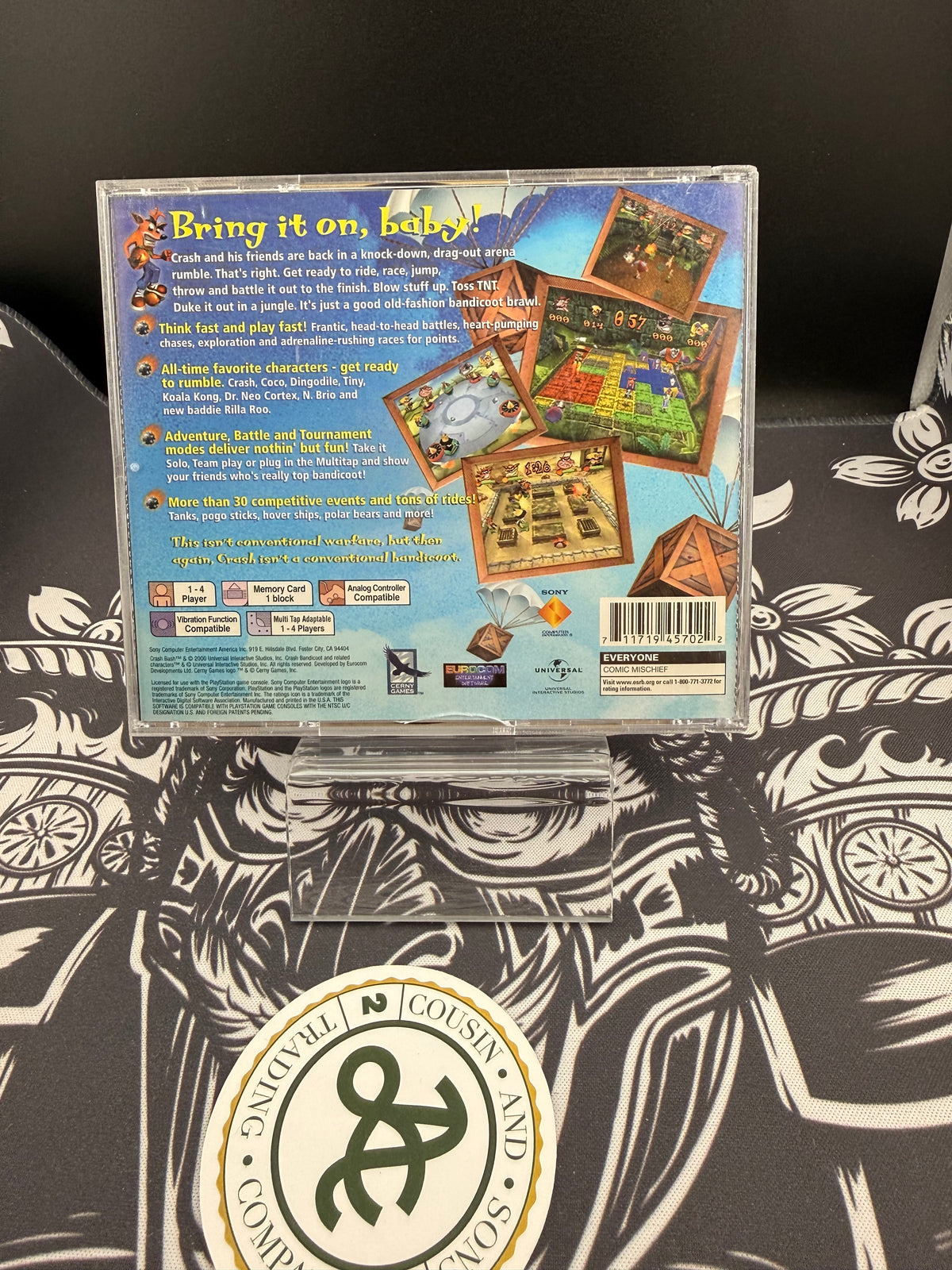Crash Bash PS1 CIB