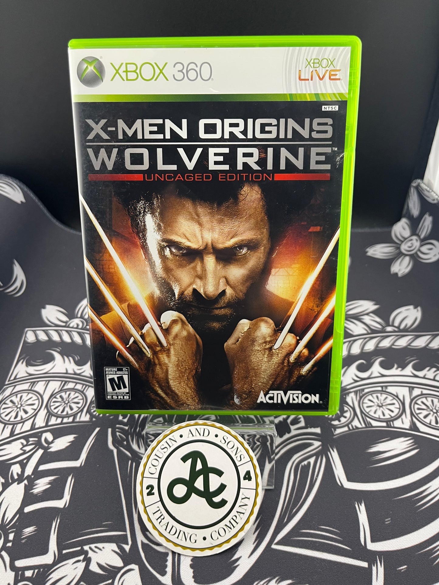 X Men Origins Wolverine Xbox 360 CIB