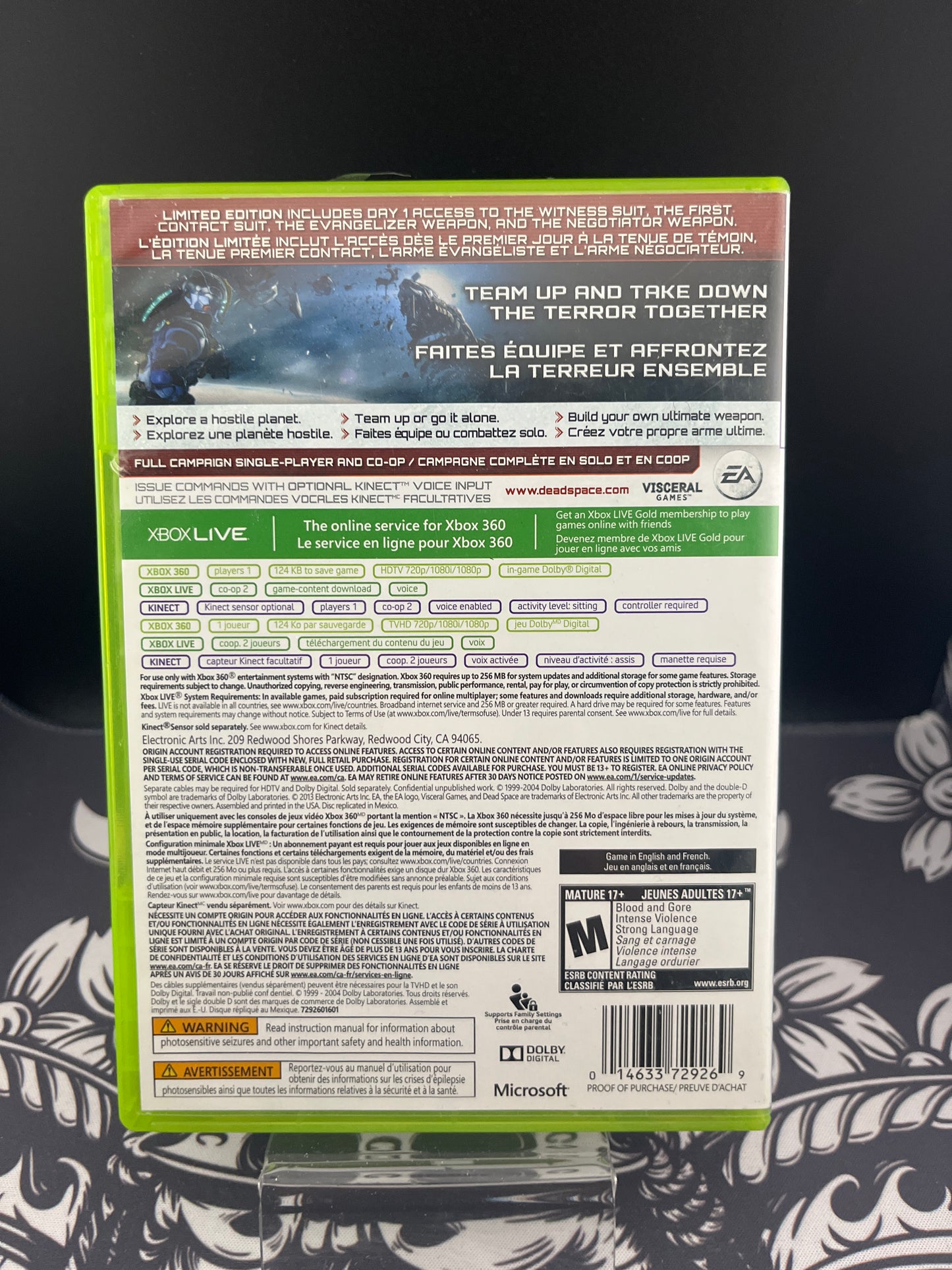 Dead Space 3 Limited Edition CIB Xbox360