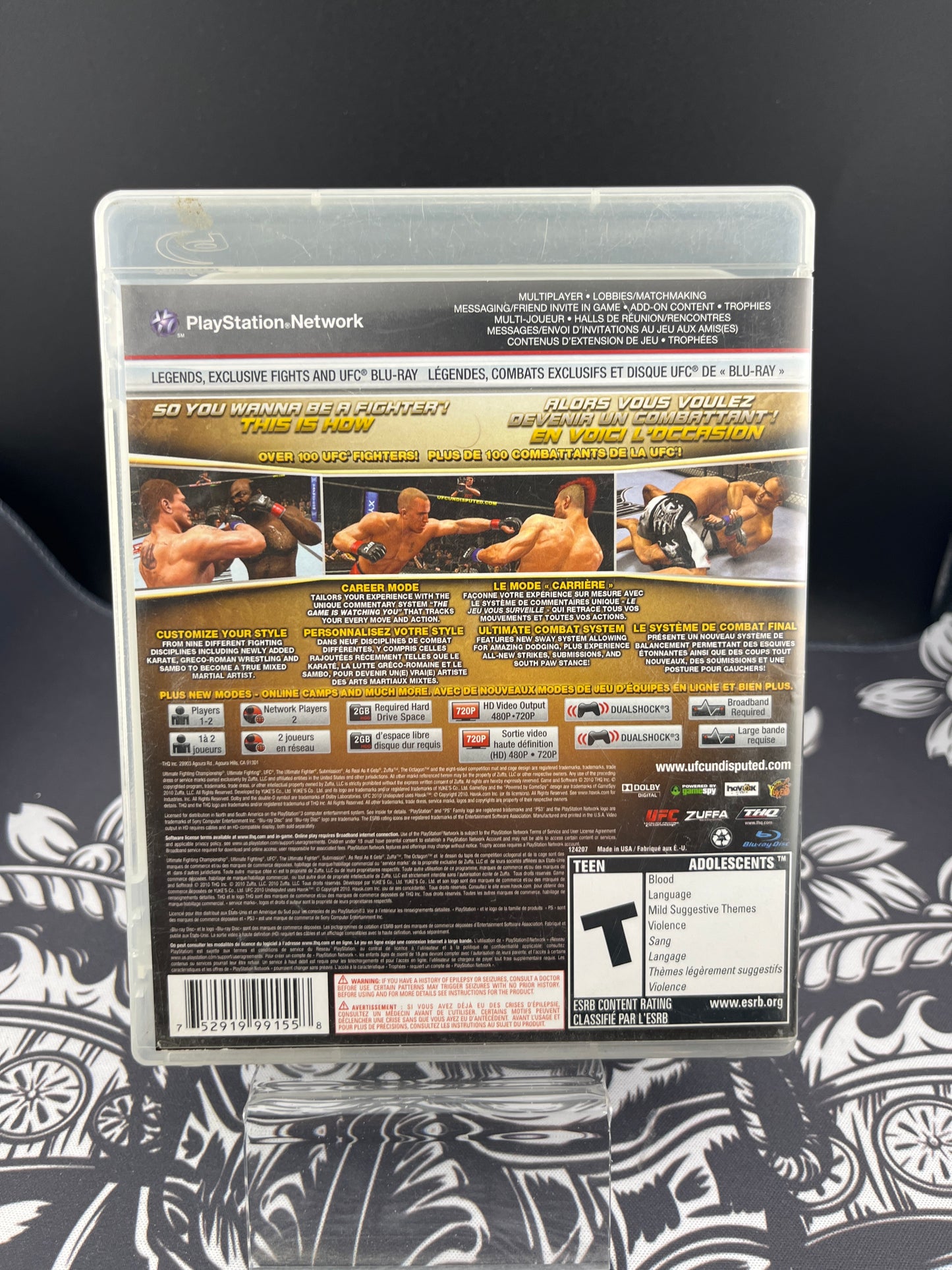 UFC 2010 Undisputed PS3 CIB