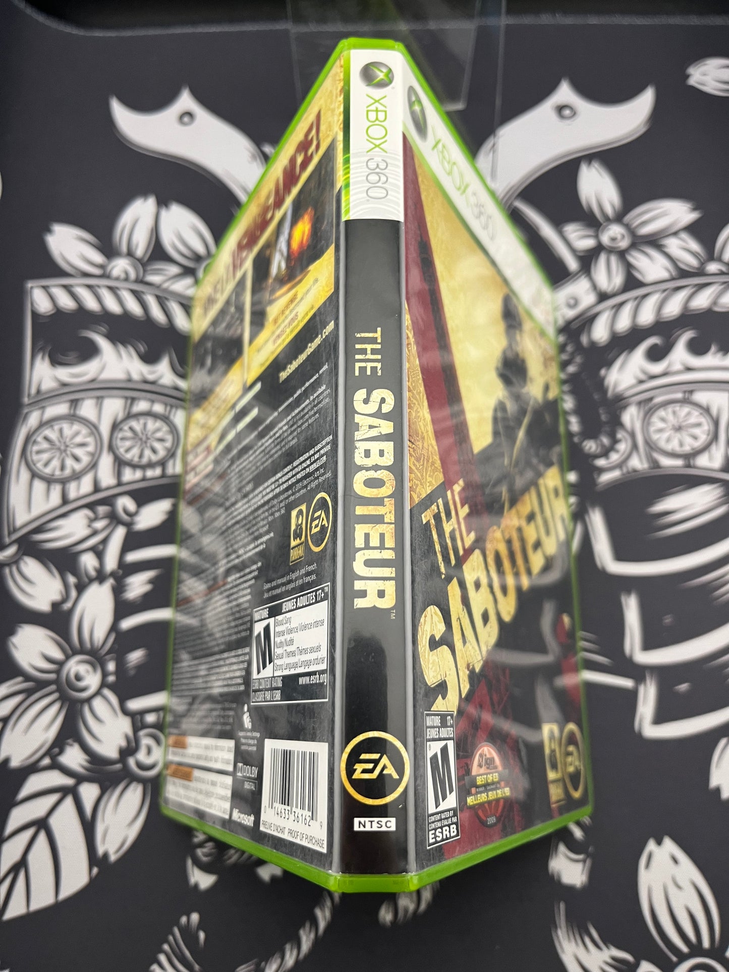 The Saboteur No Manual Xbox 360 CIB