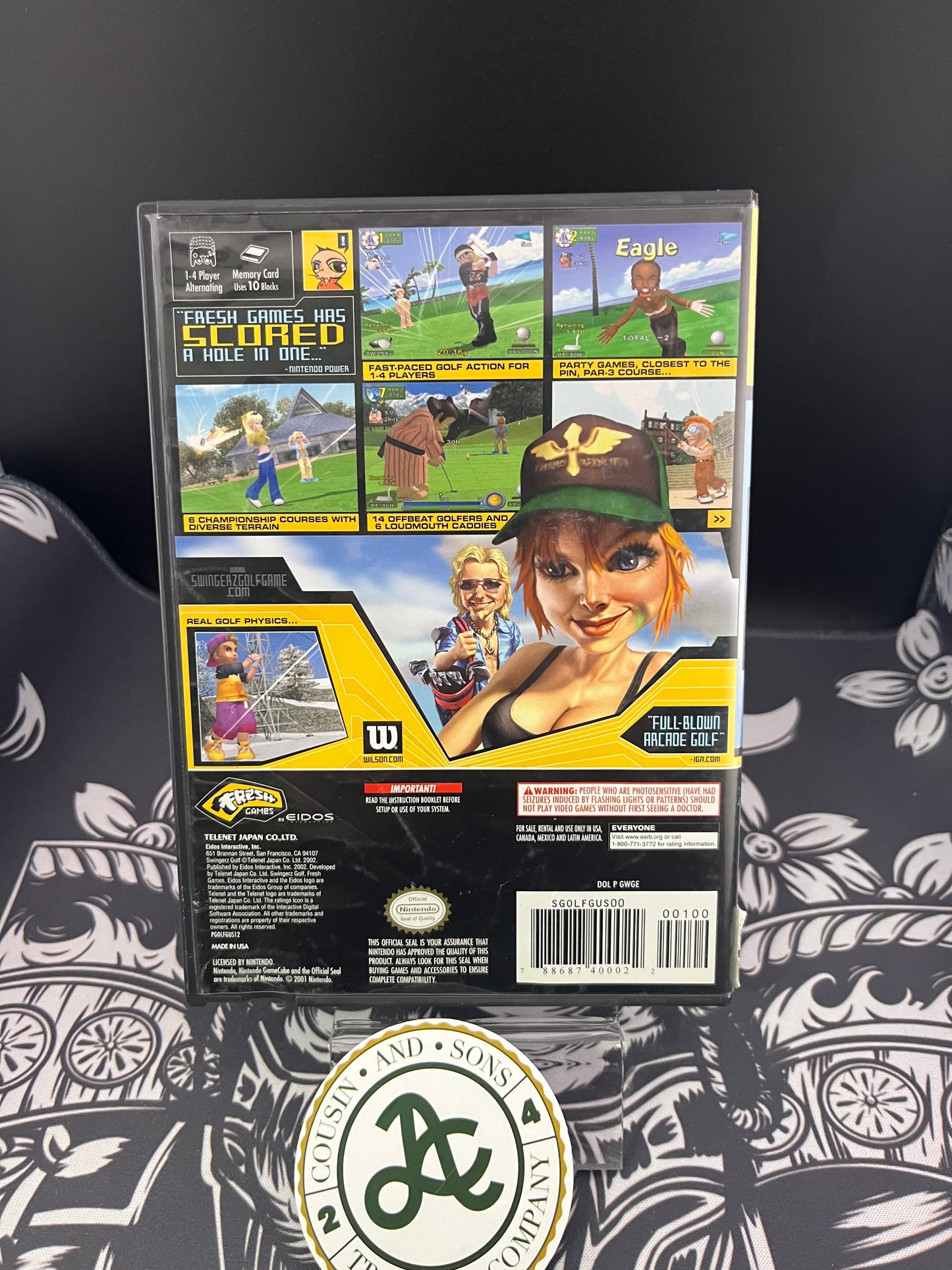 Swingerz Golf GameCube CIB