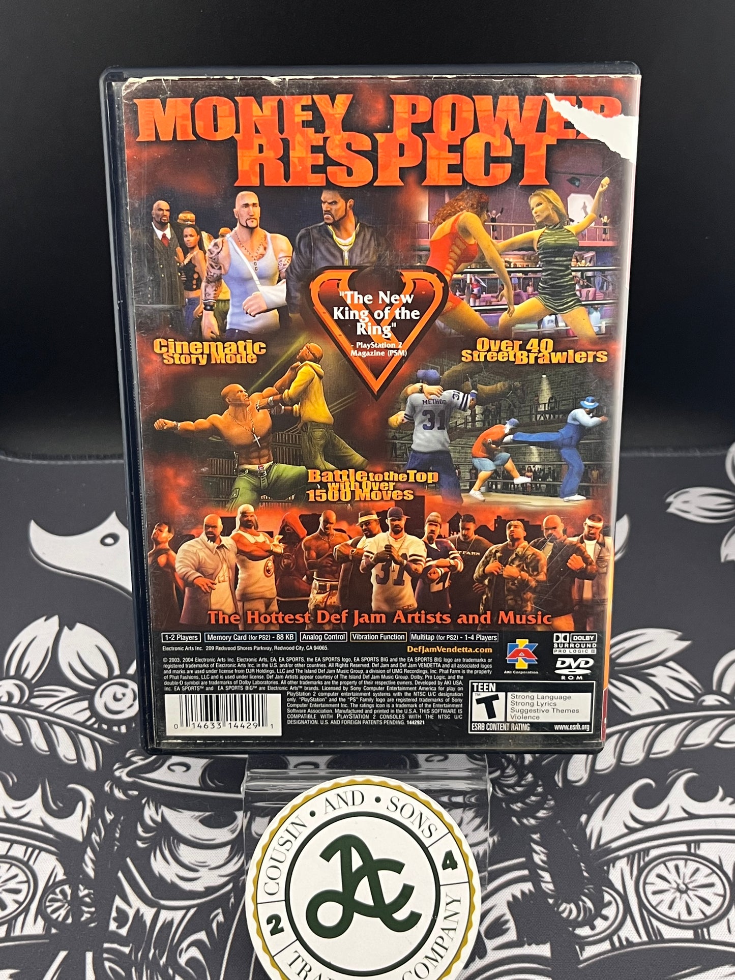 Def Jam Vendetta GH PS2 No Manual