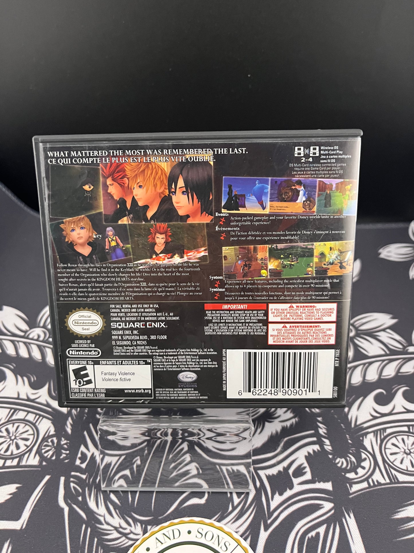 Kingdom Hearts 358/2 Days DS CIB