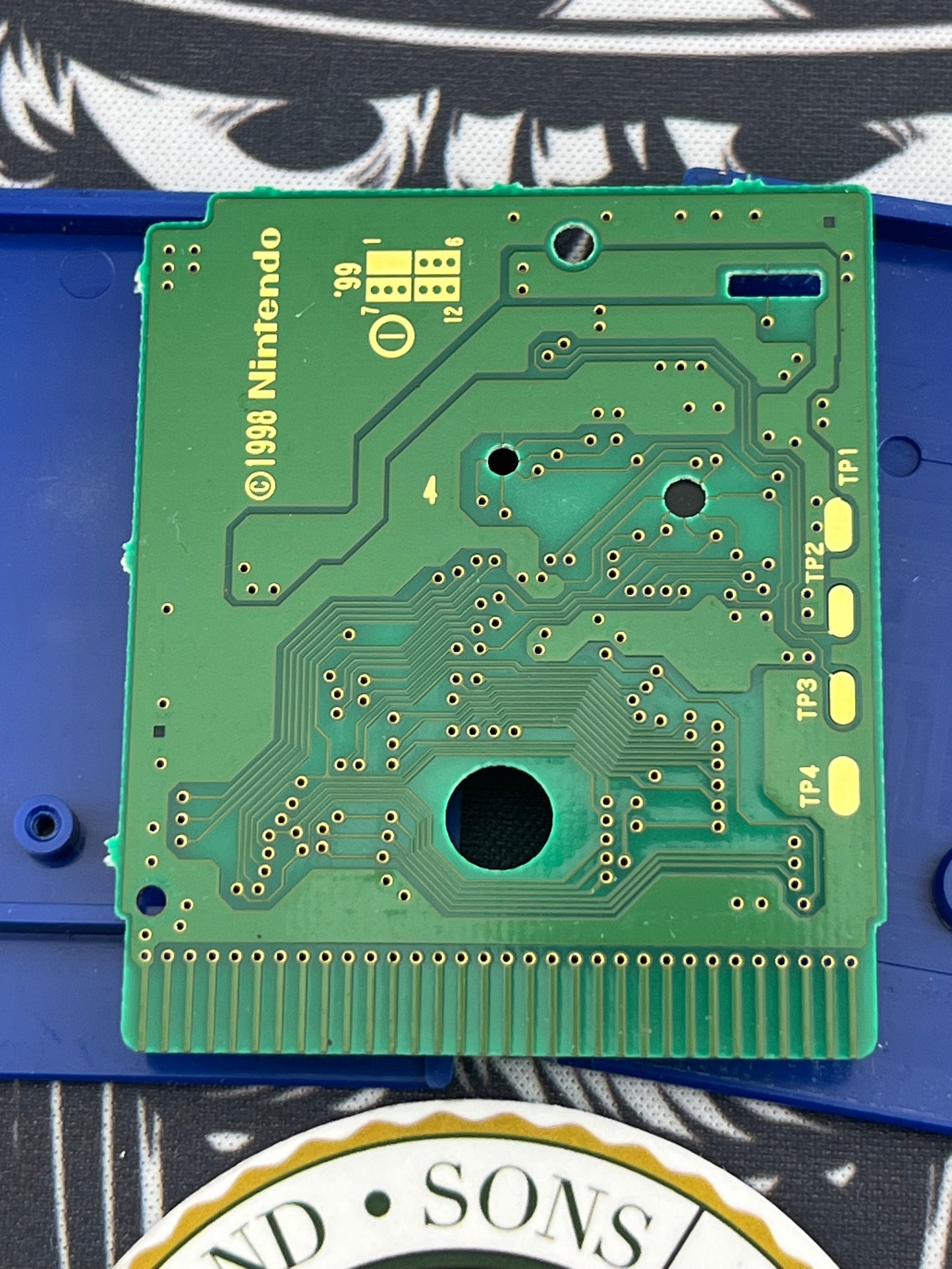 Pokémon Blue GBC Loose First Print