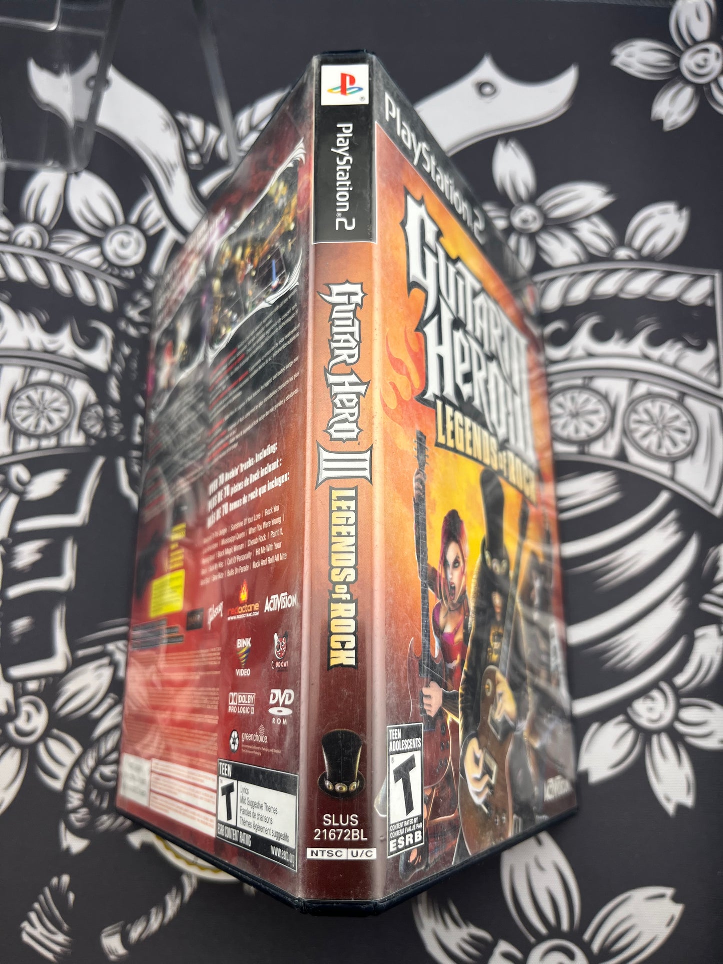Guitar Hero Legends of Rock PS2 CIB
