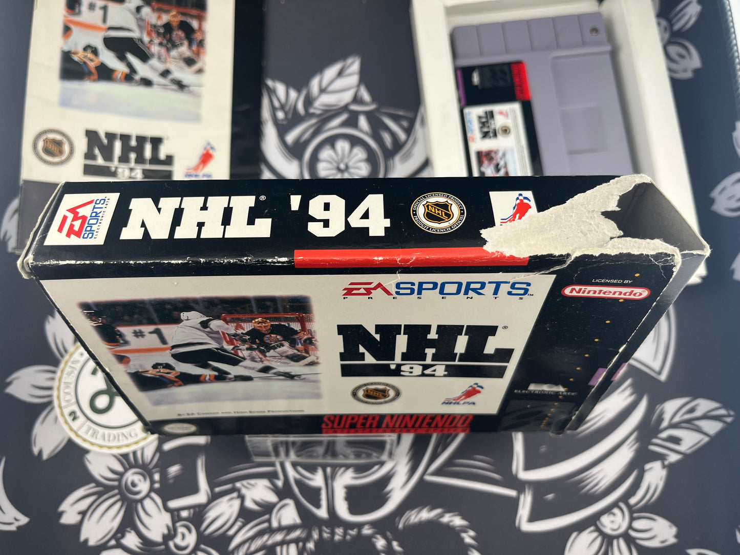 NHL 94 SNES CIB