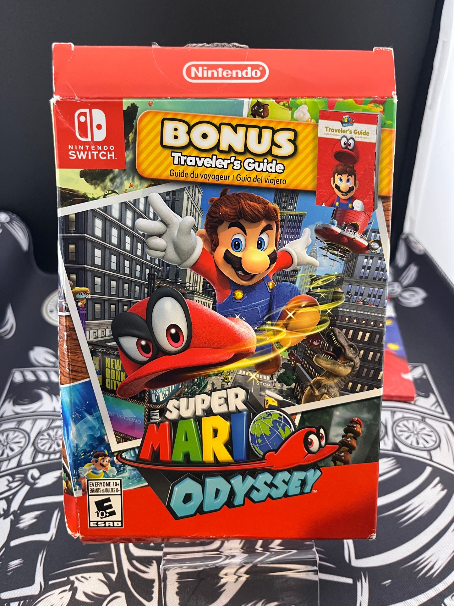 Super Mario Odyssey Travelers Guide no Game Switch