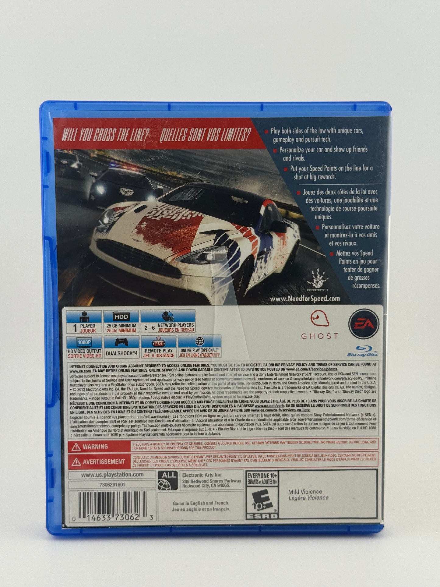 Need for Speed Rivals PS4 CIB