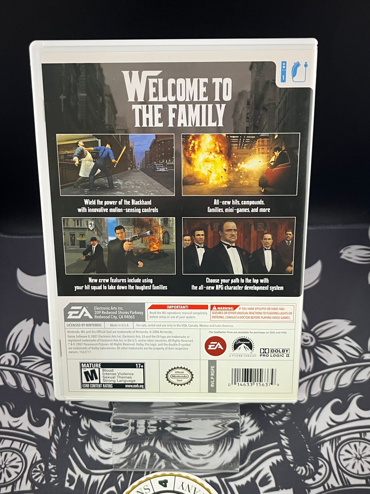 The Godfather Blackhand Edition Wii CIB