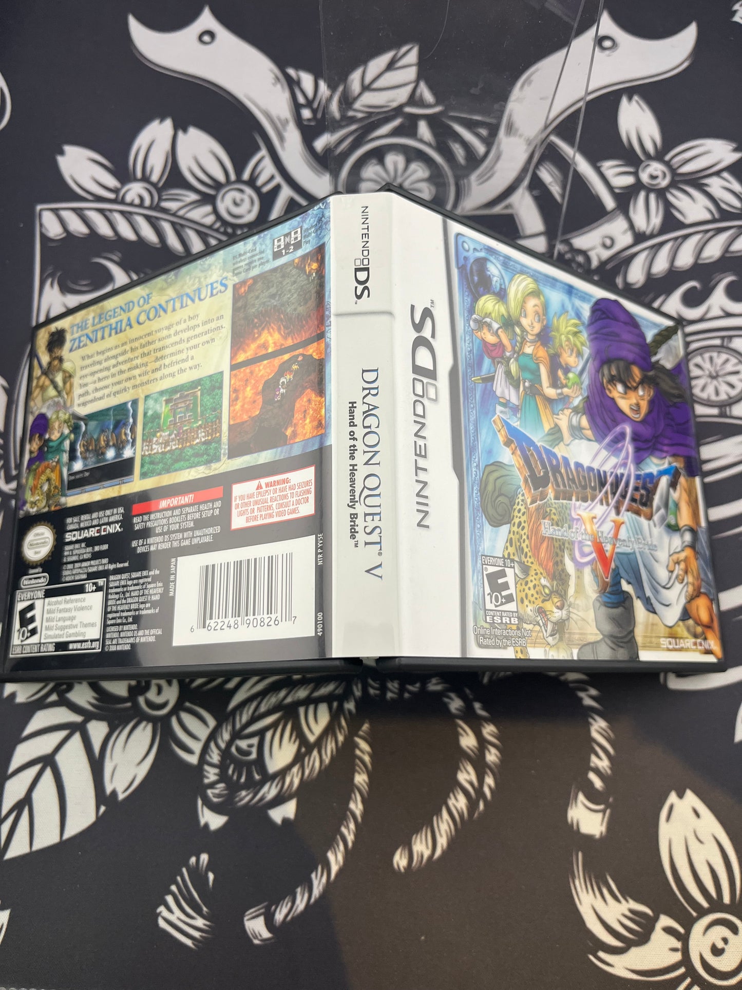 Dragon Quest V 5 Hand of the Heavenly Bride DS CIB