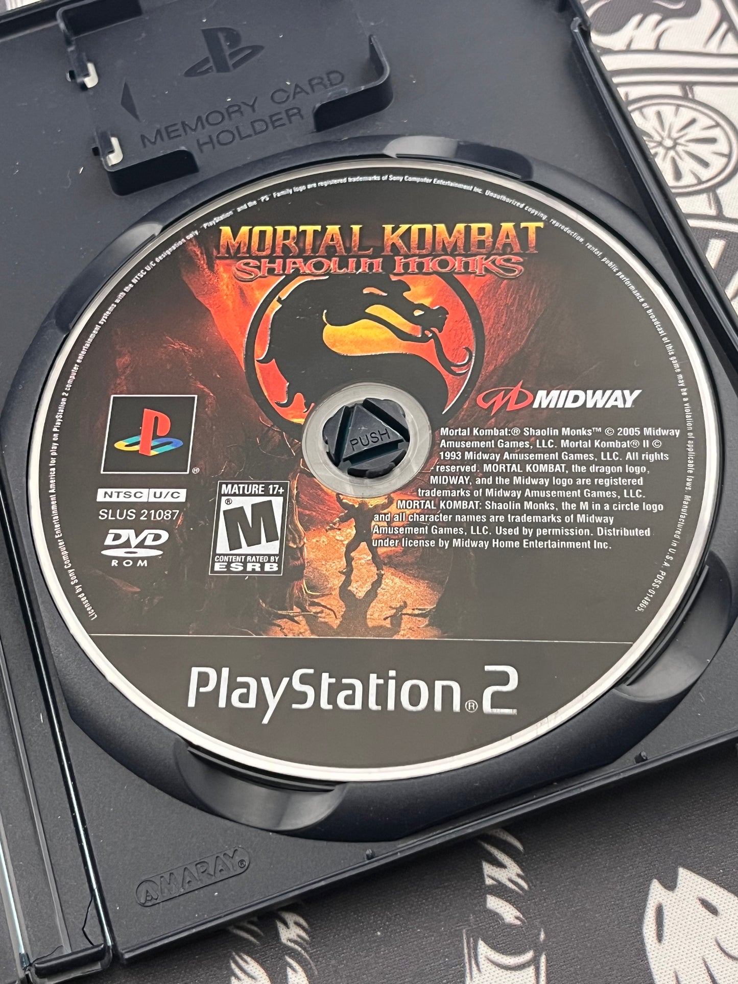 Mortal Kombat Shaolin Monks PS2 CIB
