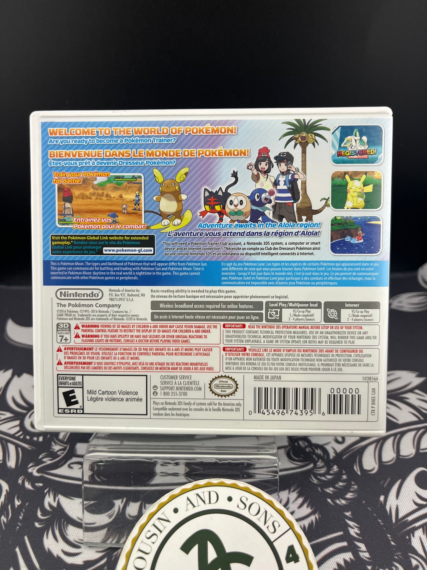 Pokémon Moon 3DS CIB