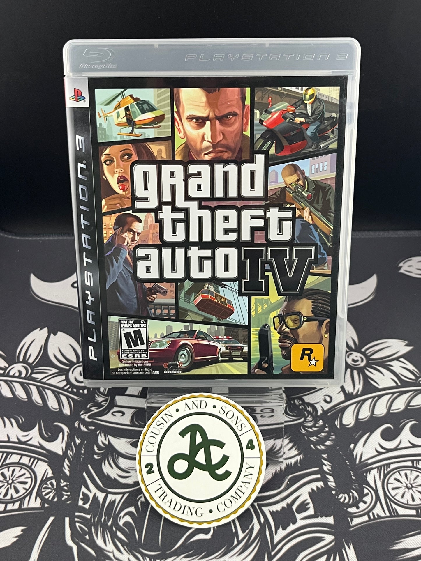 Grand Theft Auto IV PS3 CIB with map