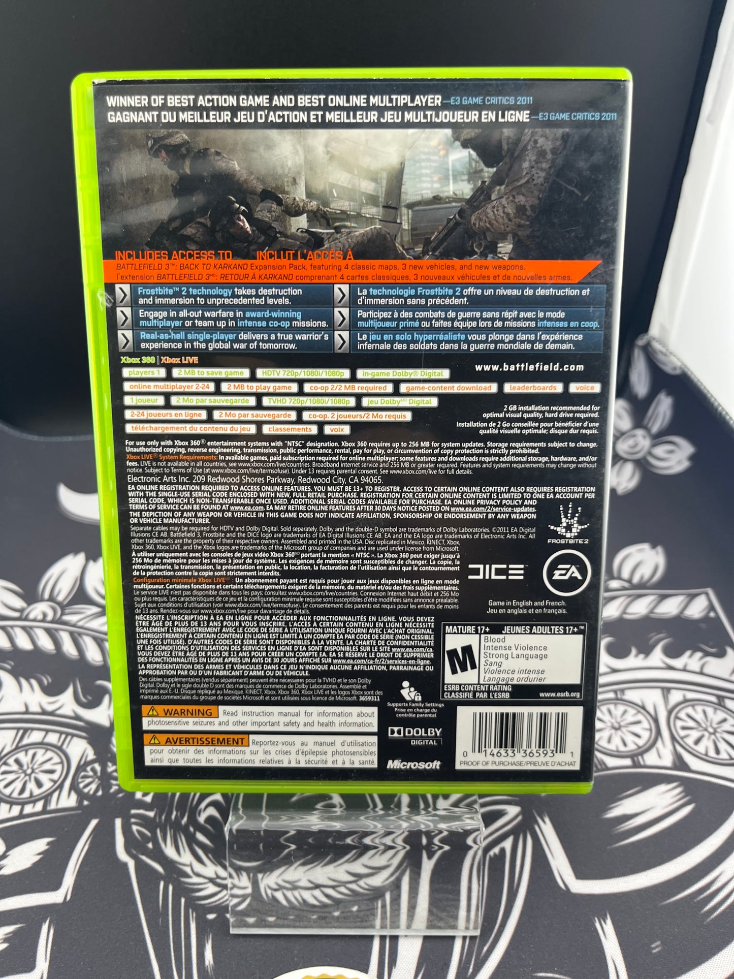 Battlefield 3 Limited Edition Xbox 360 CIB