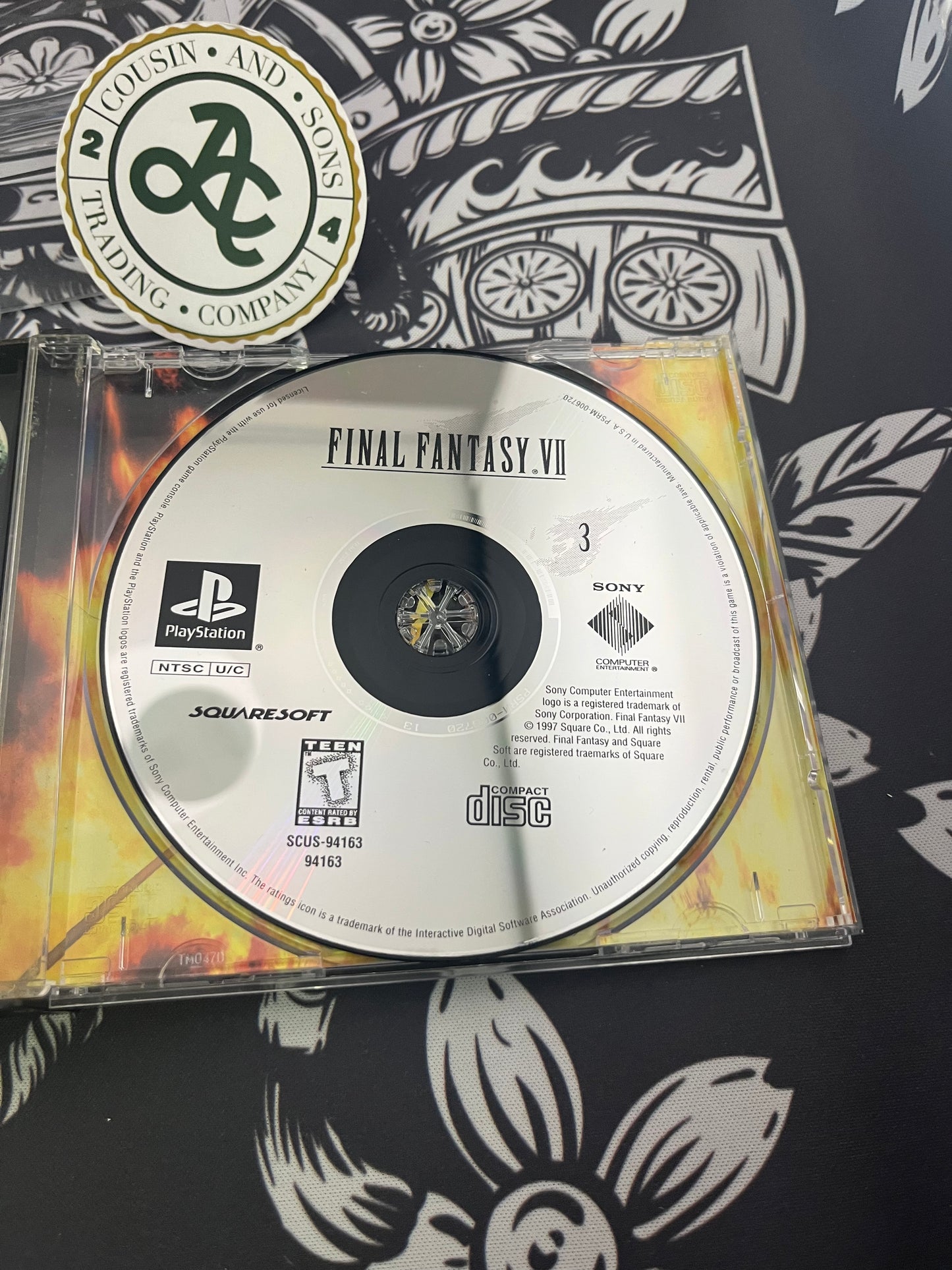 Final Fantasy VII 7 Greatest Hits PS1 CIB (Copy)