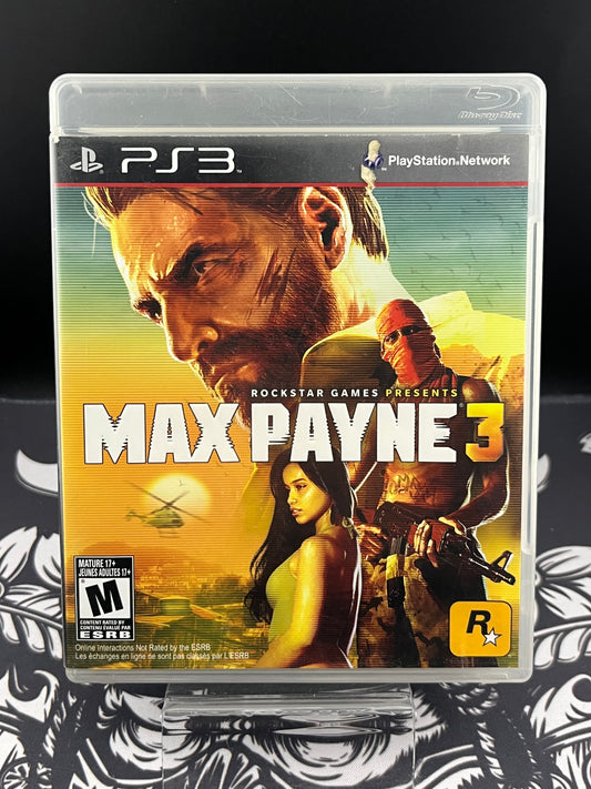 Max Payne 3 PS3 CIB