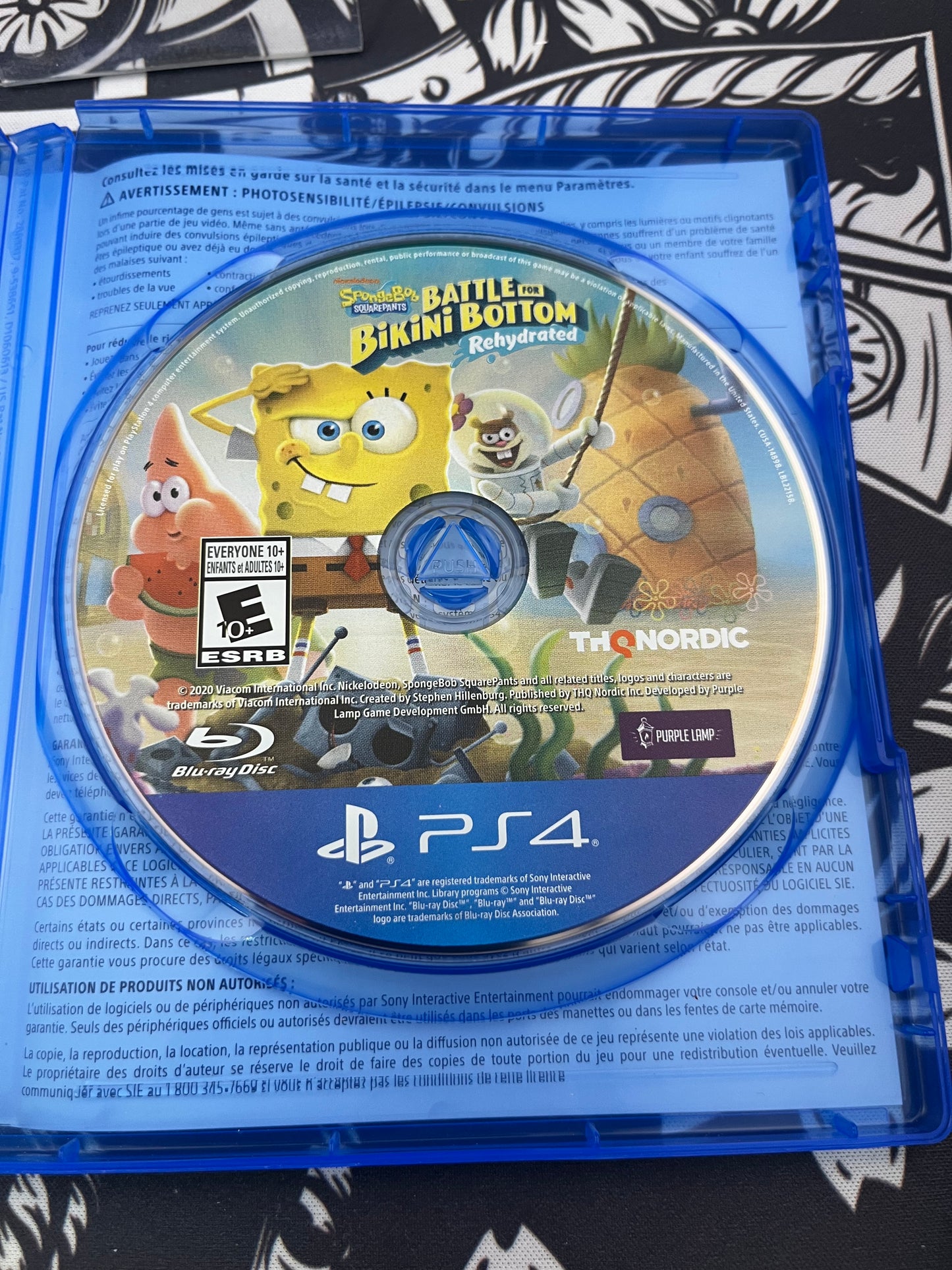 SpongeBob Battle for Bikini Bottom Rehydrated PS4 CIB