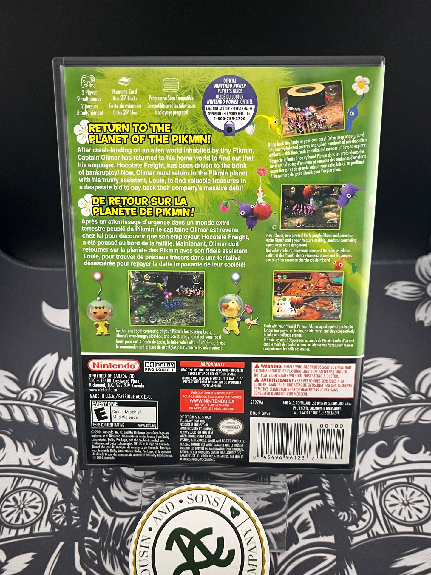 Pikmin 2 GameCube GC (NA - CAD Region edition - Bilingual ) CIB